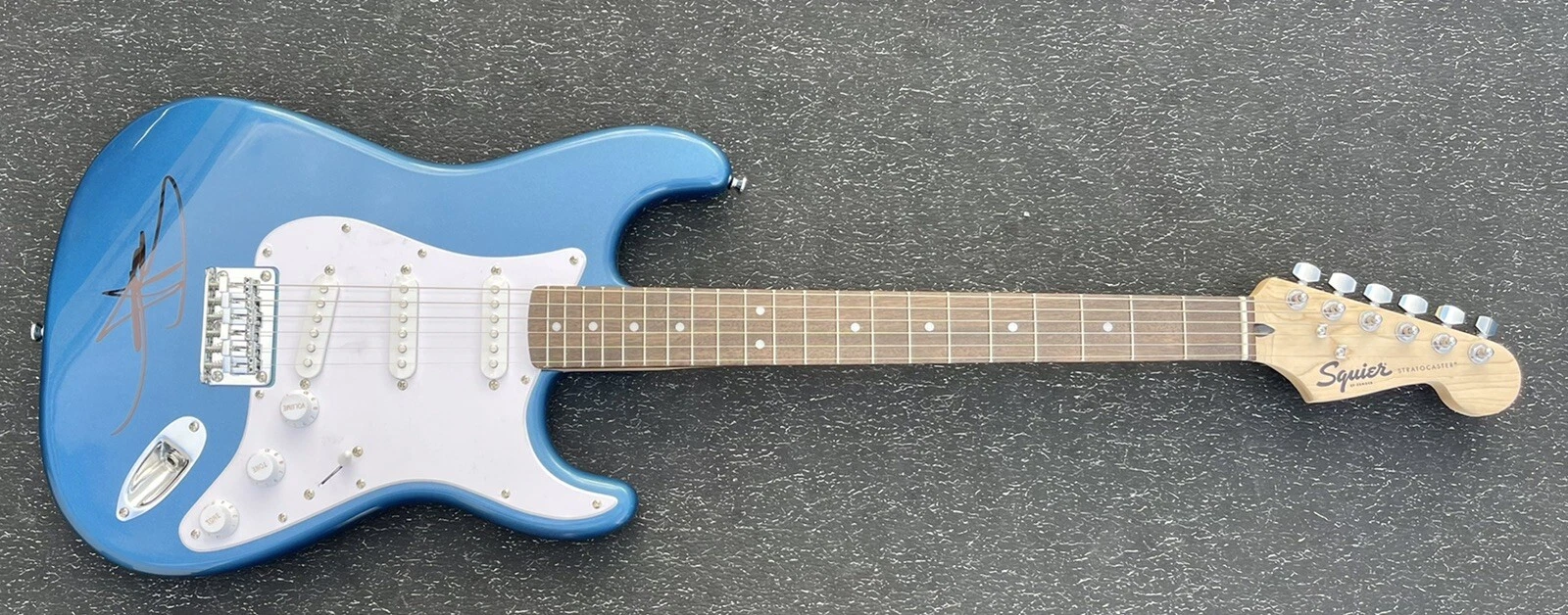 Sammy Hagar Signed Autographed Red Rocker Van Halen Guitar On Body PSA/DNA