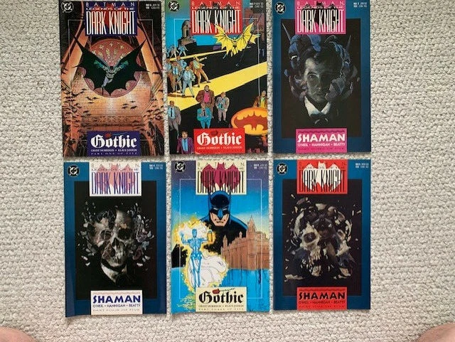 BATMAN LOT OF 6 DIFFERENT LEGENDS OF THE DARK KNIGHT COMICS      GREAT CONDITION