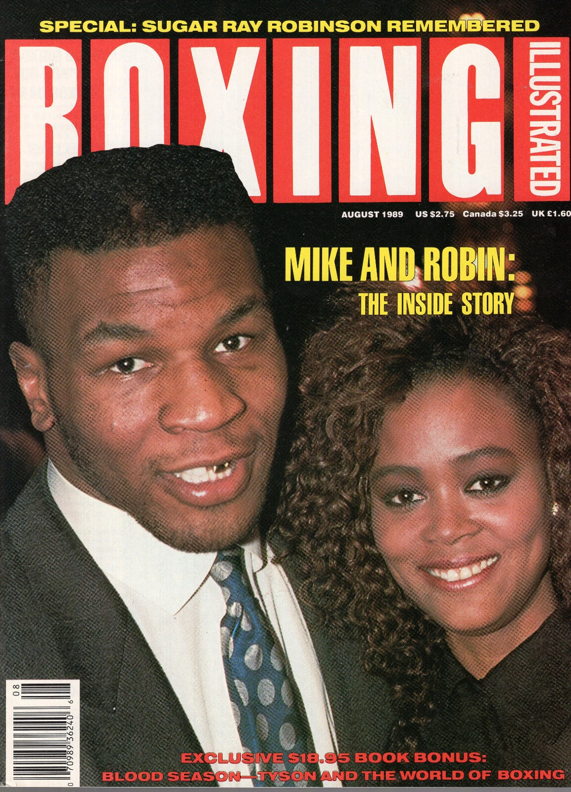1988 BOXING ILLUSTRATED MAGAZINE     AMAZING CONDITION+RARE     MIKE TYSON COVER COLLECTIBLE MEMORABILIA
