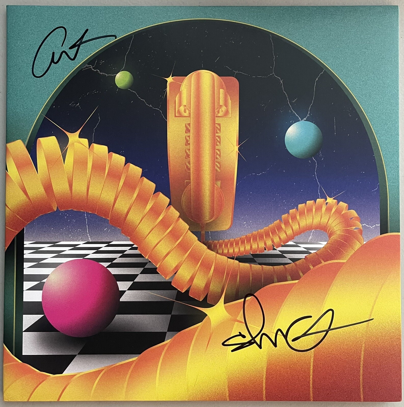 Atmosphere Signed Autographed Talk Talk Vinyl JSA COA Slug & Ant Rappers