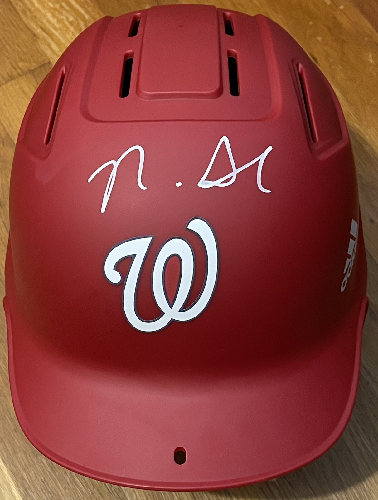 Nick Senzel Signed Autographed Washington Nationals Batting Helmet PSA/DNA COA