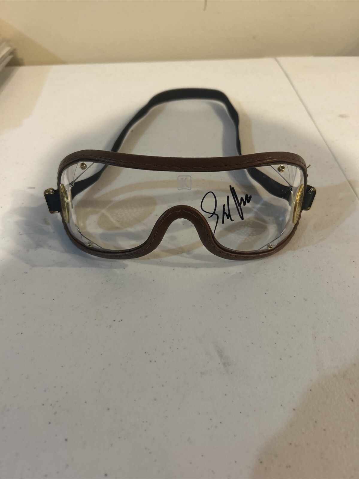JOEL ROSARIO HORSE RACING JOCKEY SIGNED AUTOGRAPH GOGGLES SARATOGA HOF 2024