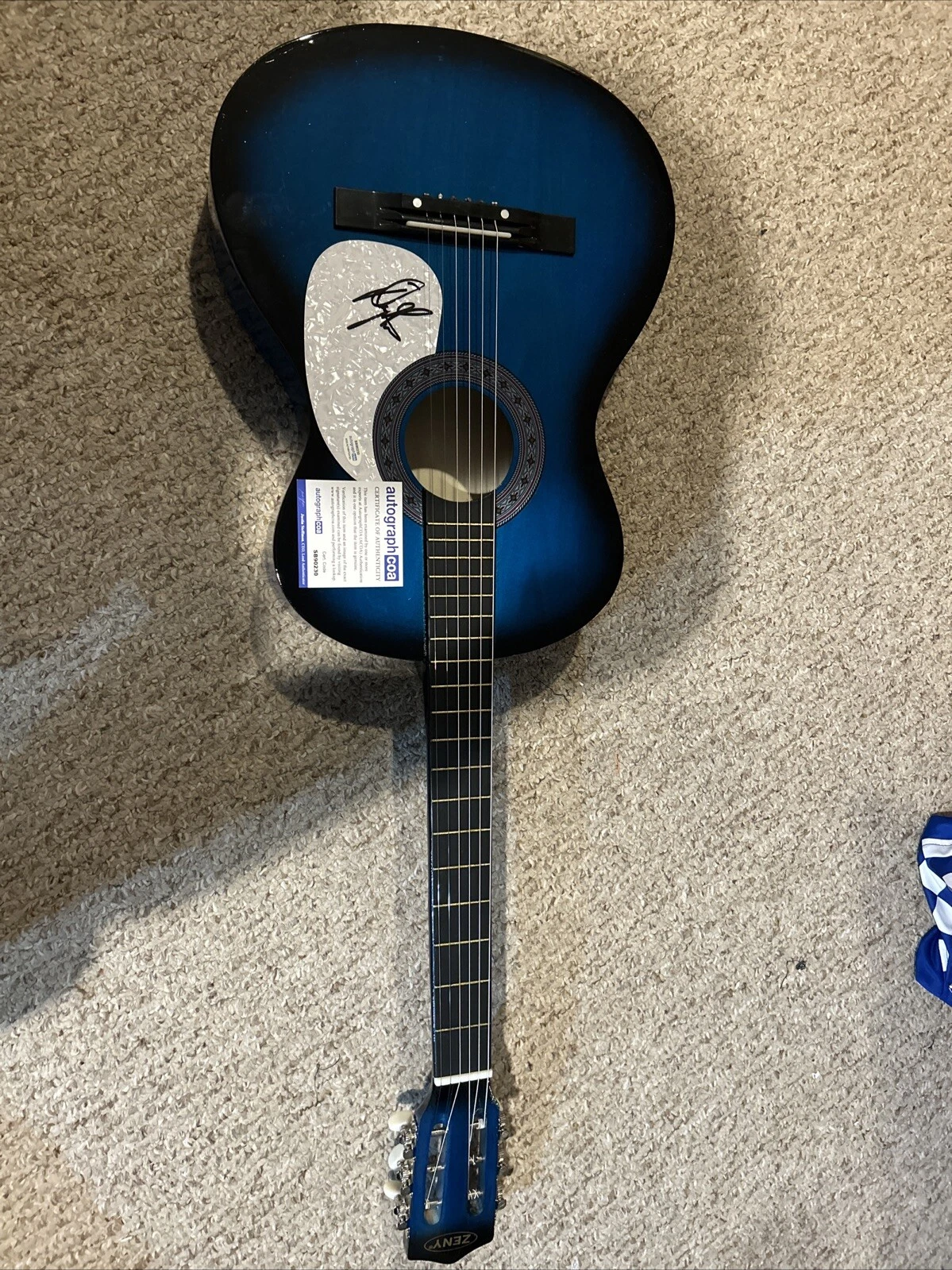 DOUG GRAY MARSHALL TUCKER BAND SIGNED AUTOGRAPH 38” ACOUSTIC GUITAR ACOA COUNTRY