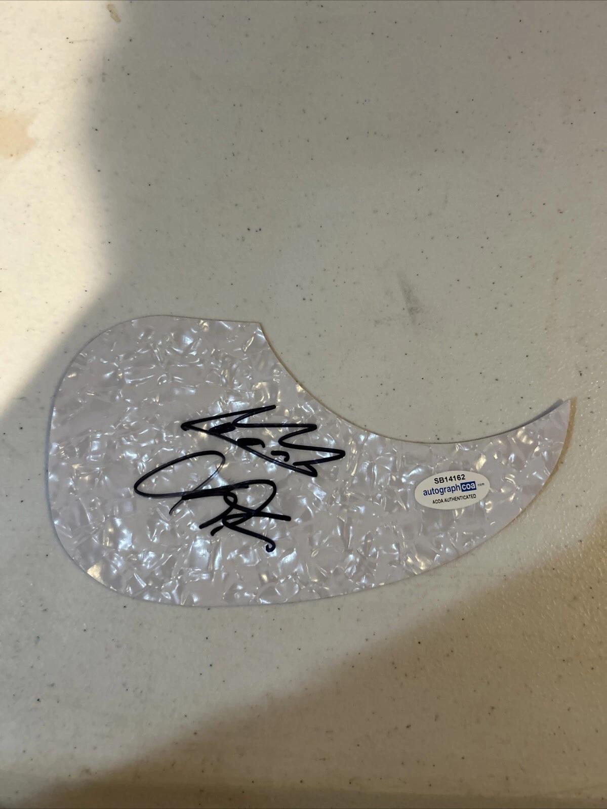 CHRISTONE KINGFISH INGRAM SIGNED AUTOGRAPH ACOUSTIC PICKGUARD ACOA GUITAR BLUES