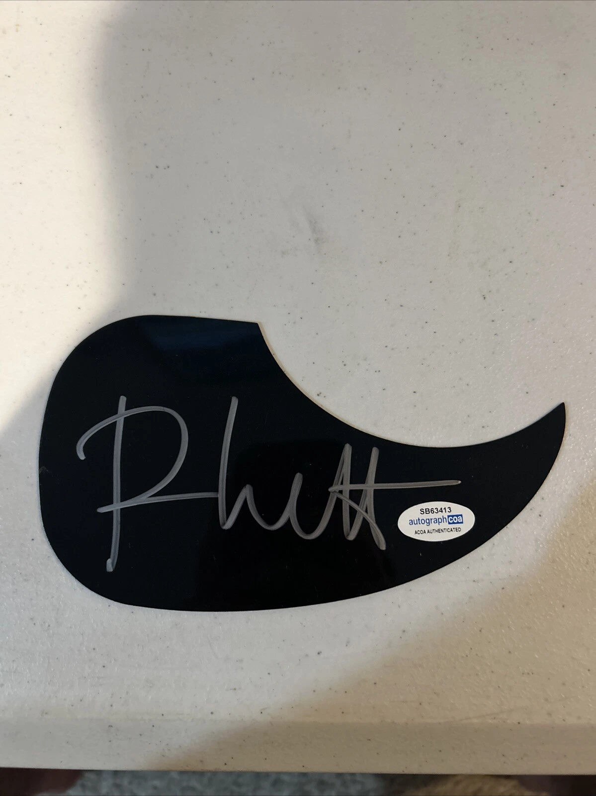 RHETT MILLER OLD 97s SIGNED AUTOGRAPH ACOUSTIC GUITAR PICKGUARD ACOA