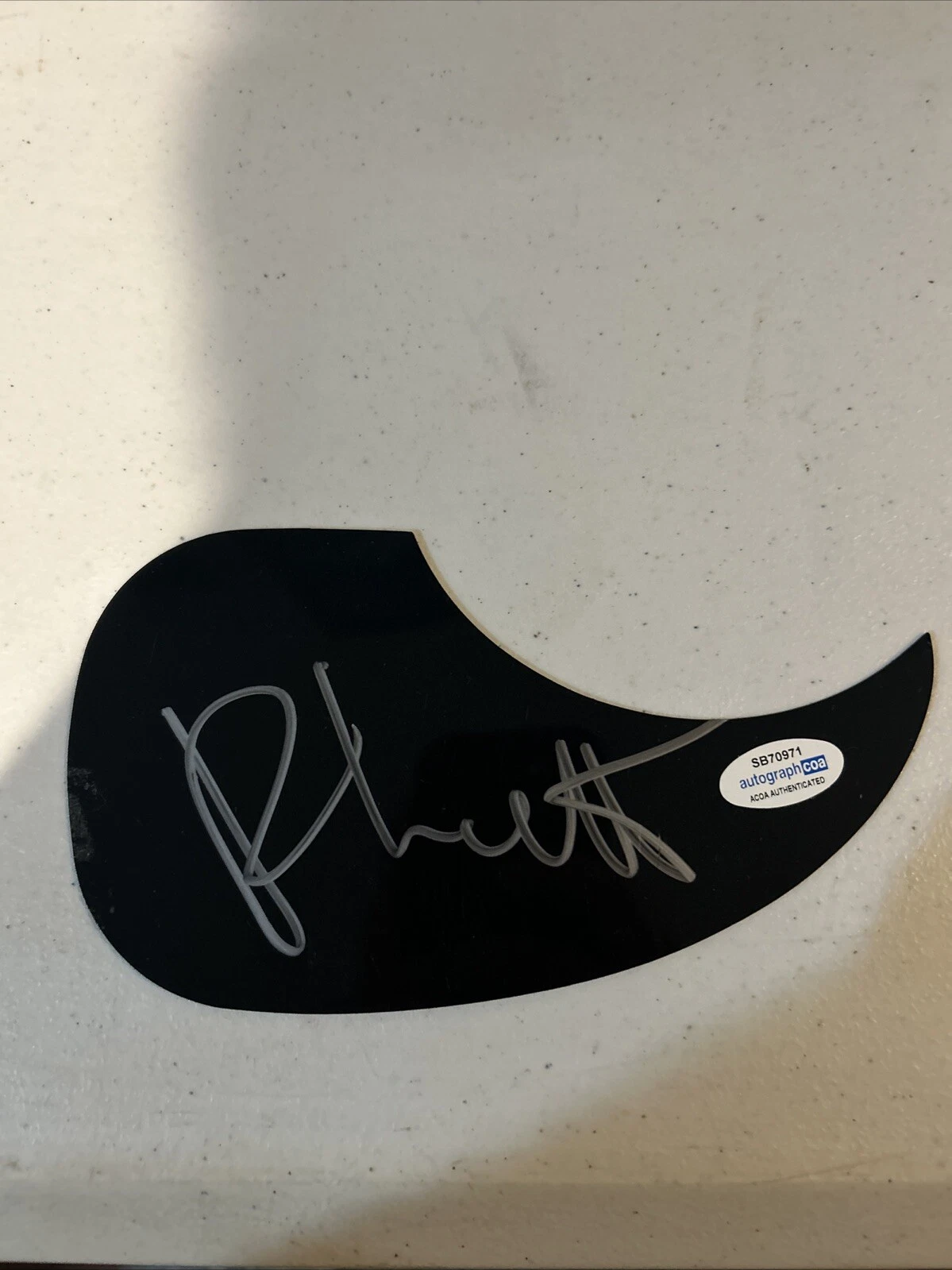 RHETT MILLER OLD 97s SIGNED AUTOGRAPH ACOUSTIC GUITAR PICKGUARD ACOA