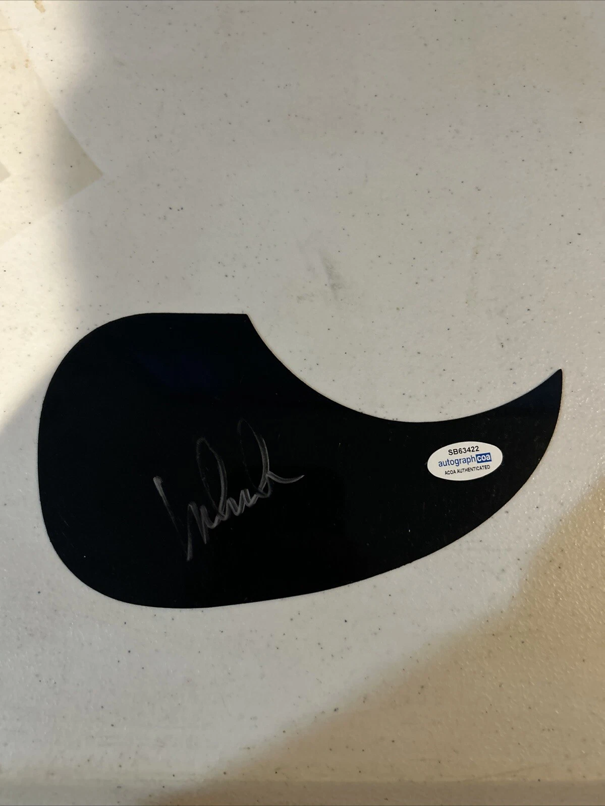 MICHAEL MCDONALD DOOBIE BROTHERS SIGNED AUTOGRAPH ACOUSTIC PICKGUARD ACOA GUITAR
