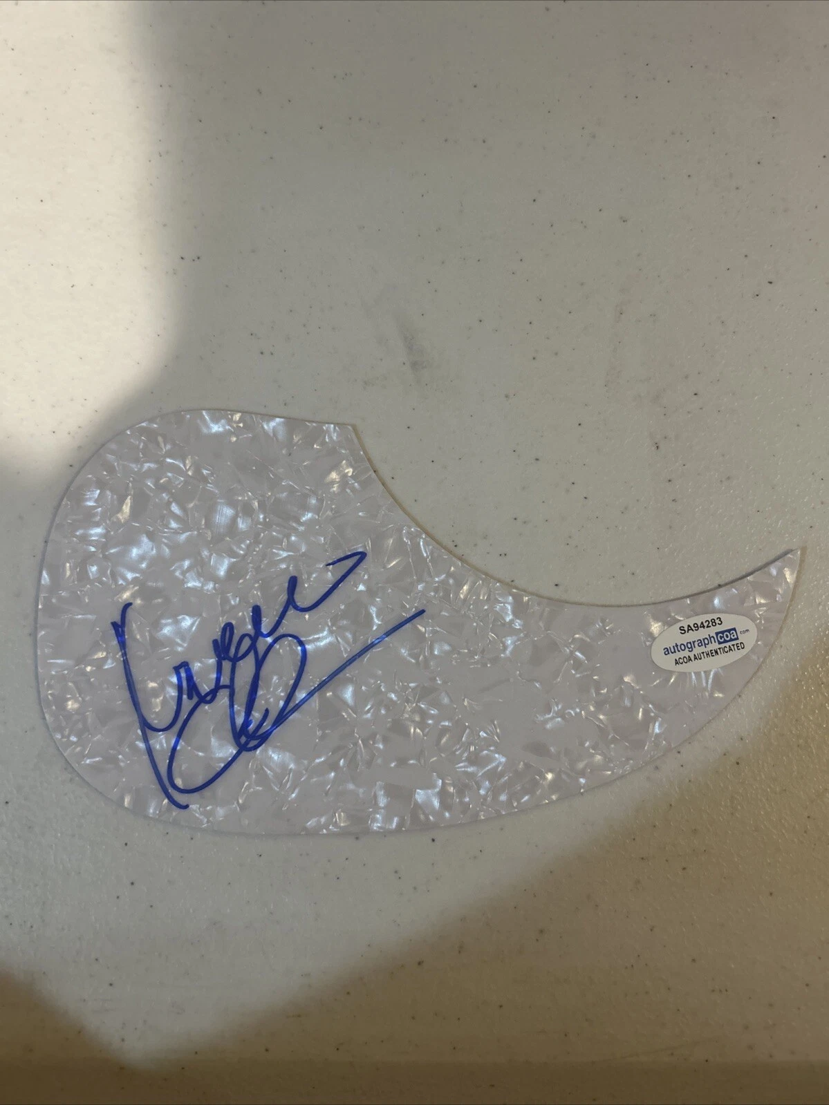 UNCLE KRACKER SIGNED AUTOGRAPH ACOUSTIC PICKGUARD ACOA GUITAR DRIFT AWAY