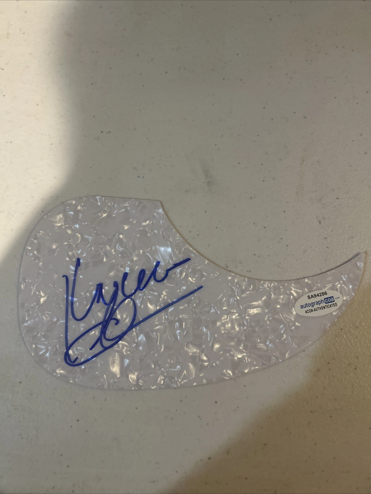 UNCLE KRACKER SIGNED AUTOGRAPH ACOUSTIC PICKGUARD ACOA GUITAR DRIFT AWAY