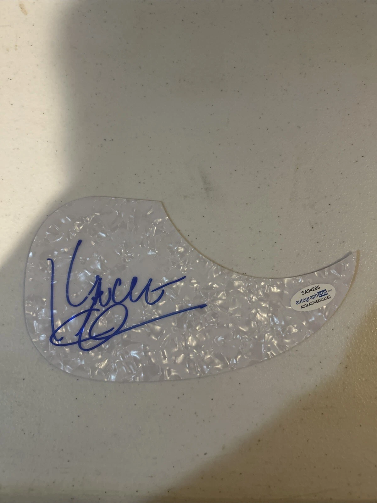 UNCLE KRACKER SIGNED AUTOGRAPH ACOUSTIC PICKGUARD ACOA GUITAR DRIFT AWAY