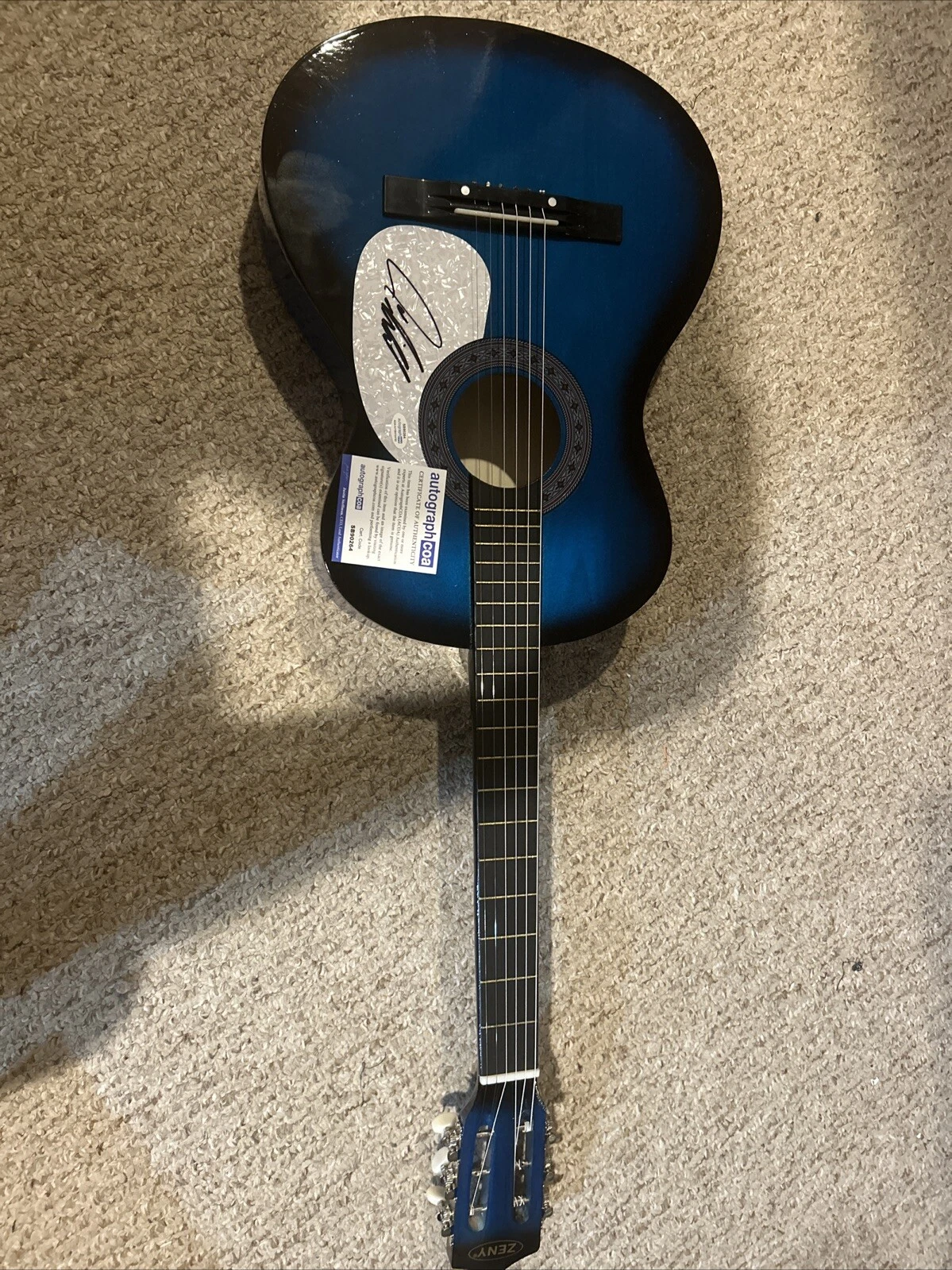 JOE NICHOLS SIGNED AUTOGRAPH 38” ACOUSTIC GUITAR ACOA COUNTRY STAR YEAH