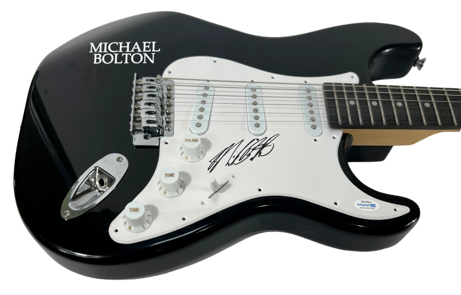 Michael Bolton Signed Autographed Electric Guitar ACOA COA
