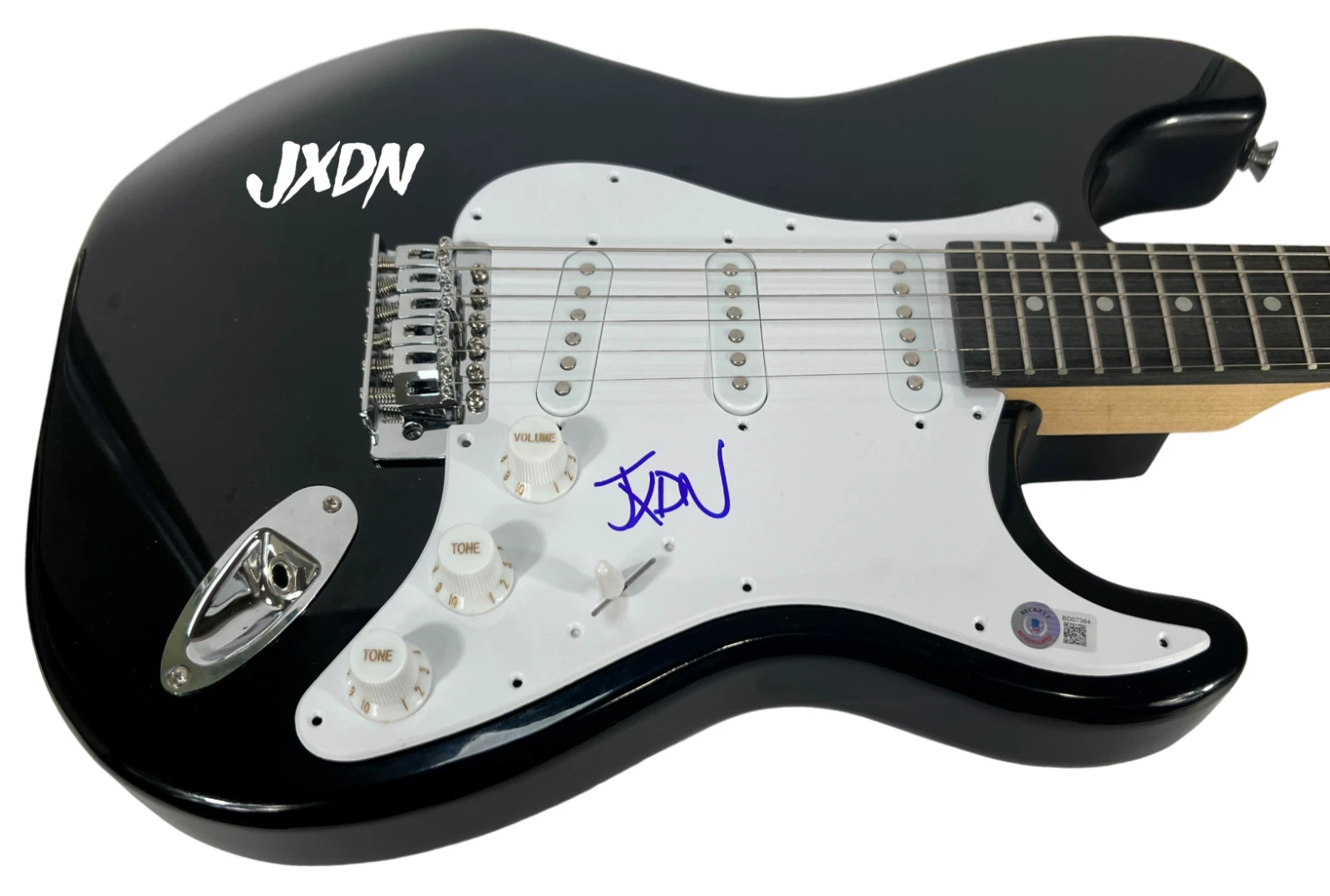 Jxdn Signed Autograph Electric Guitar Jaden Hossler Tell Me About Tomorrow BAS