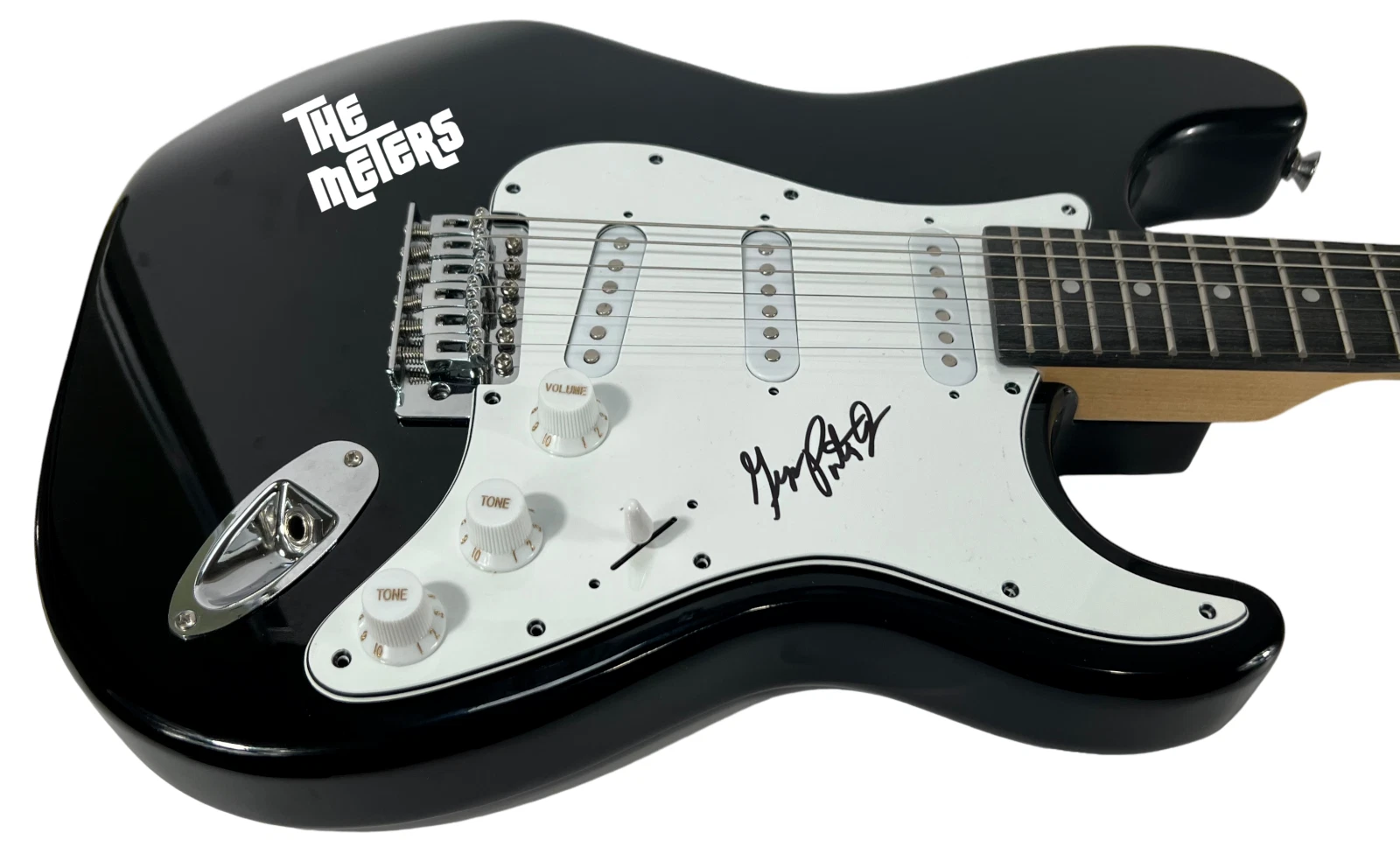 George Porter Jr THE METERS Signed Autograph Electric Guitar Funk Band COA