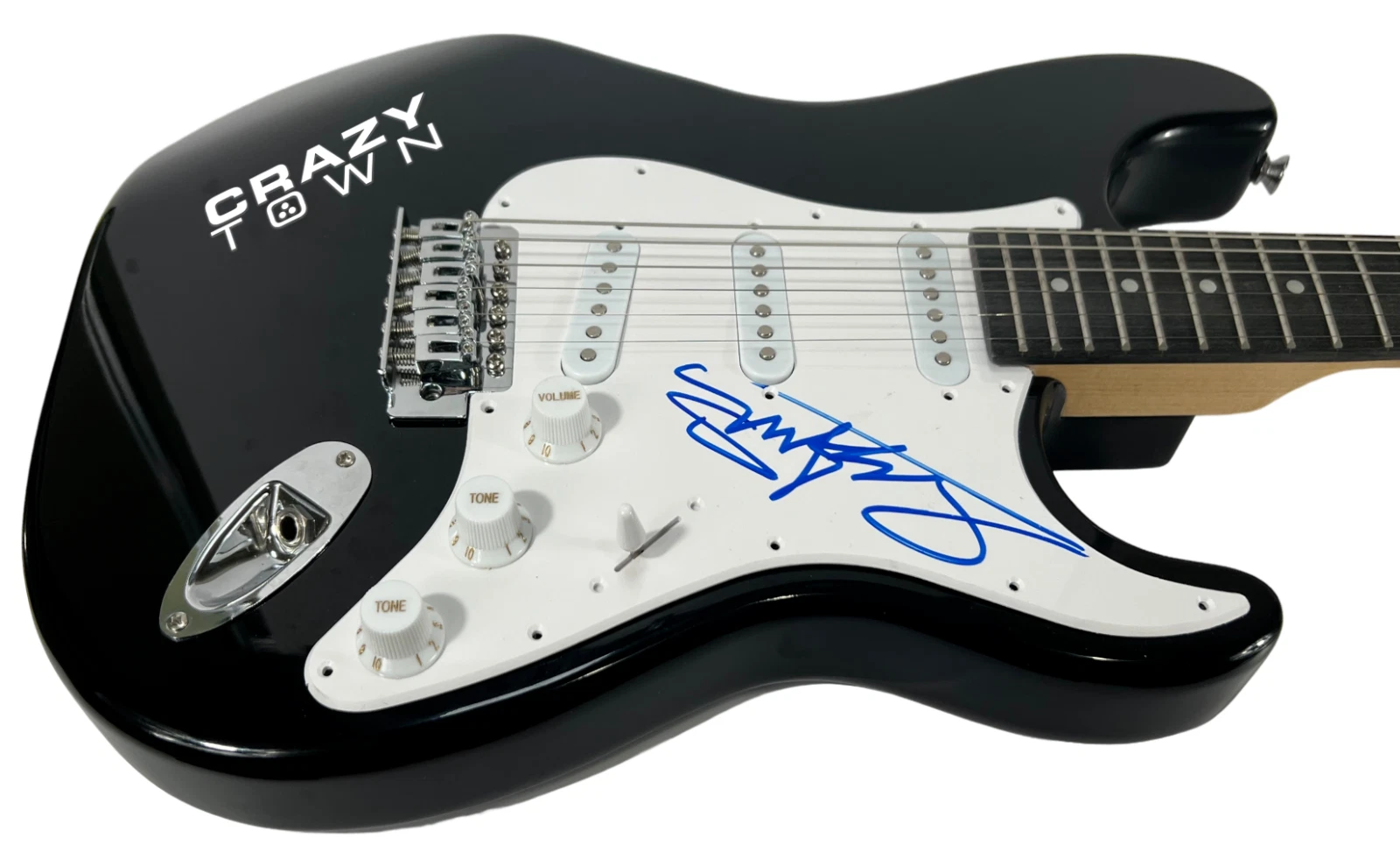 Shifty Shellshock CRAZY TOWN Signed Autograph Electric Guitar Seth Binzer COA