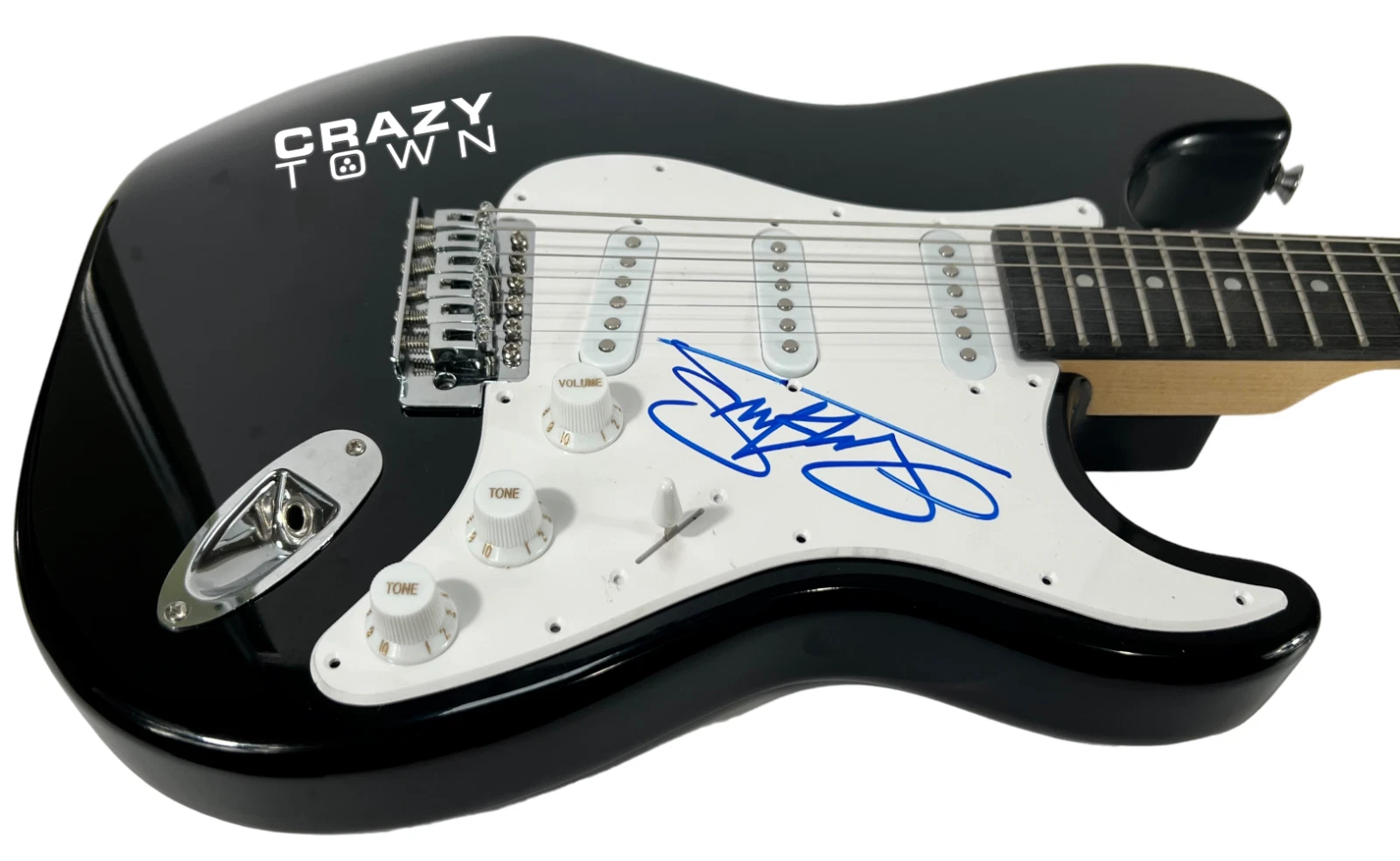 Shifty Shellshock CRAZY TOWN Signed Autograph Electric Guitar Seth Binzer COA