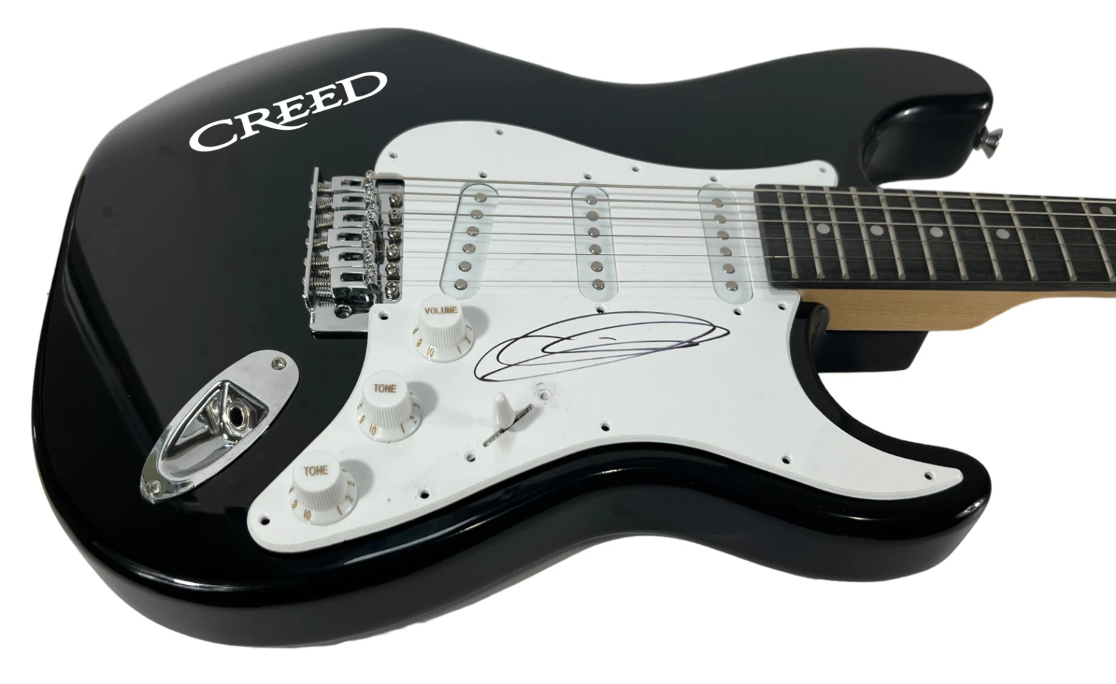 Mark Tremonti CREED Band Signed Autograph Electric Guitar Band Alter Bridge COA