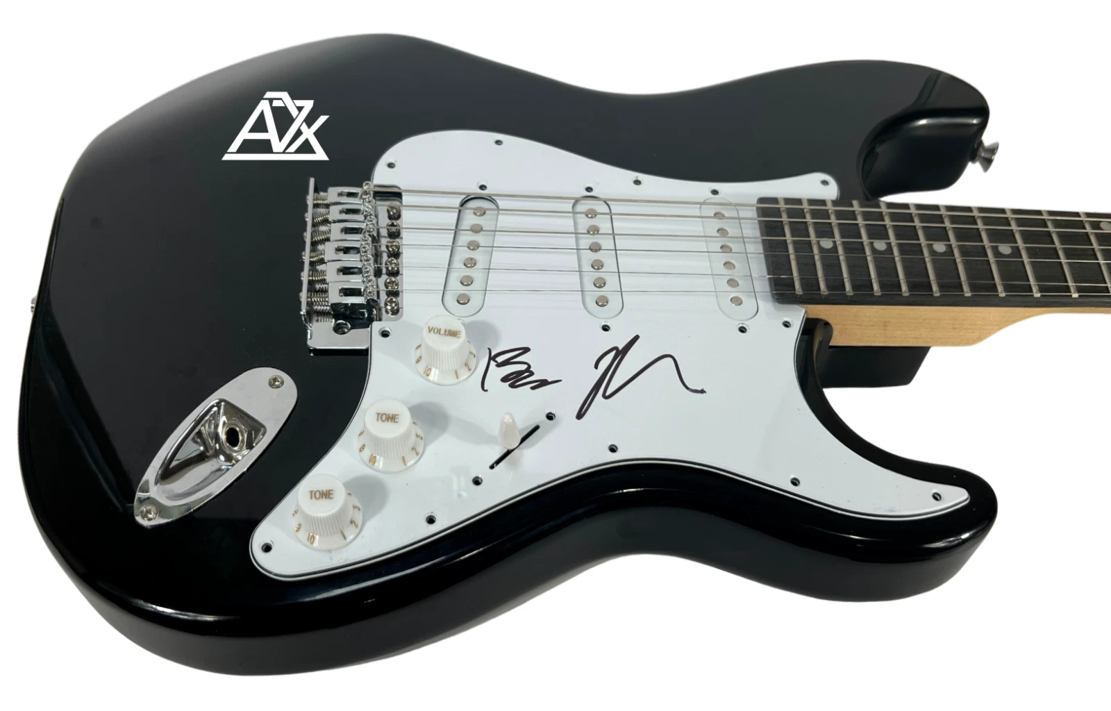 AVENGED SEVENFOLD Signed Electric Guitar M. Shadows & Brooks Wackerman x2 COA