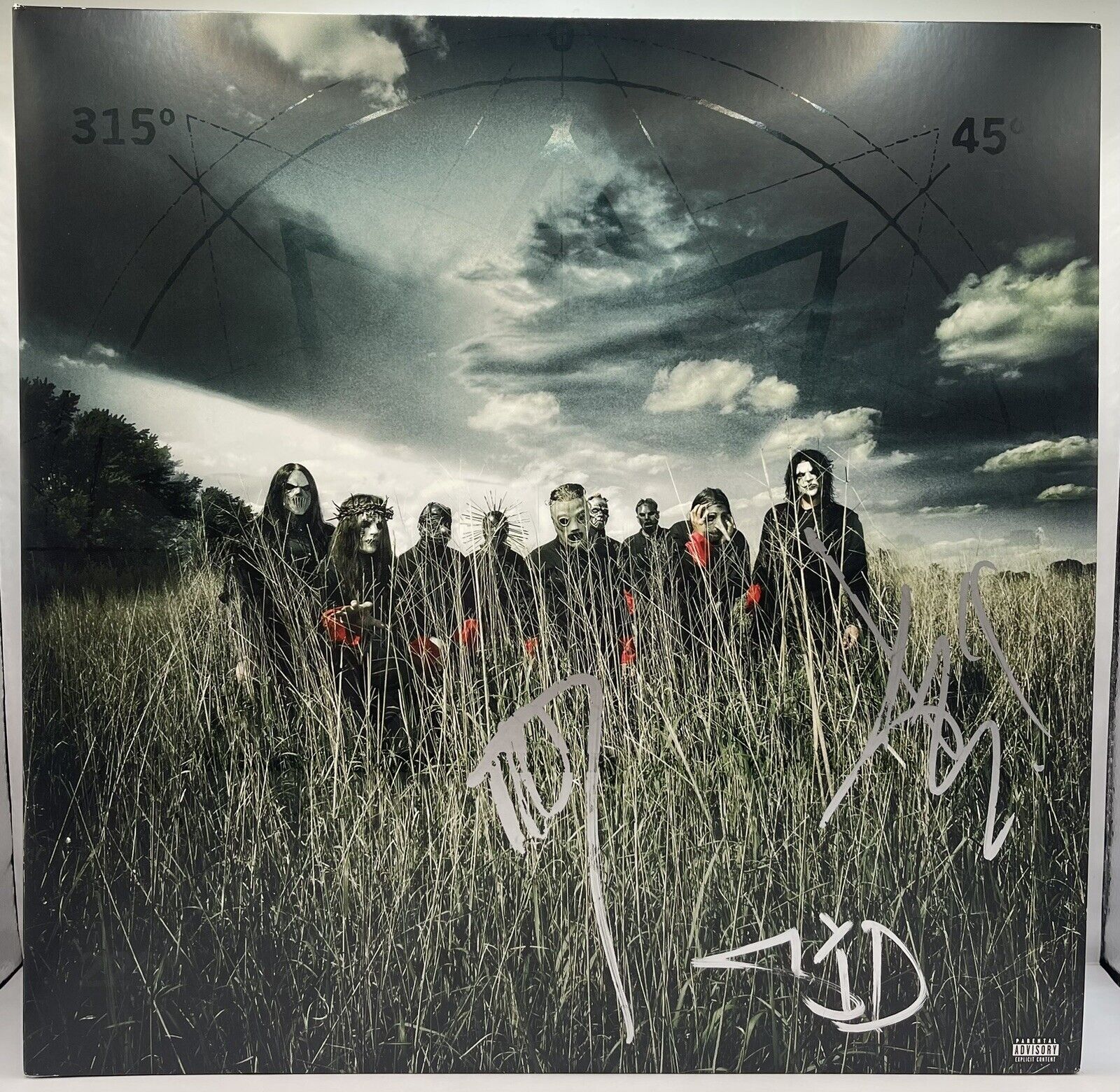 Slipknot Signed Autographed All Hope Is Gone Album Vinyl Jim Sid Mick PSA/DNA