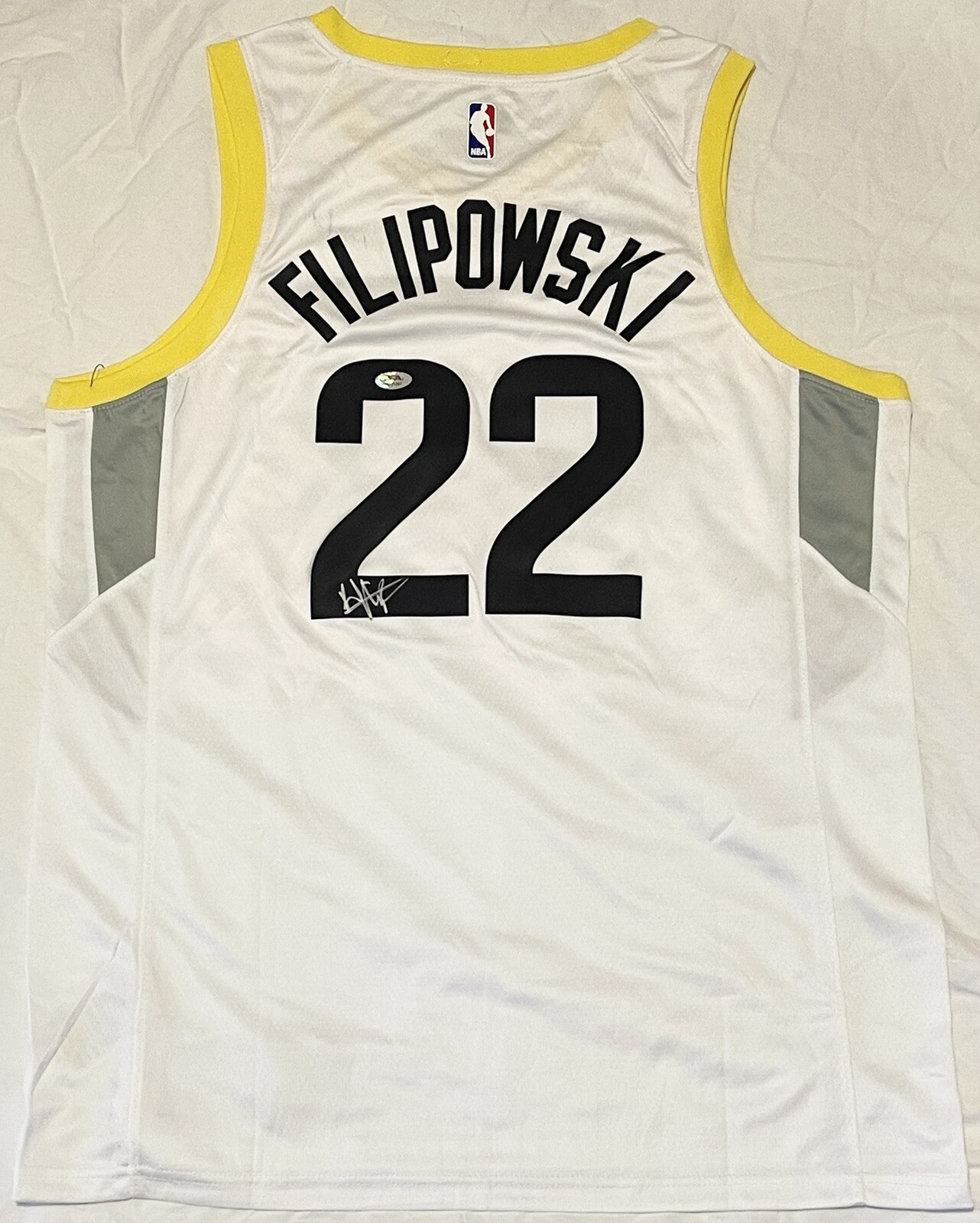 Kyle Filipowski Signed Autographed Utah Jazz Jersey PSA/DNA COA