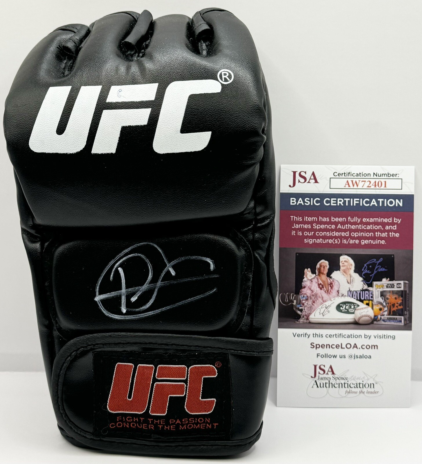 Robelis Despaigne Signed Autographed UFC Fight Glove JSA COA