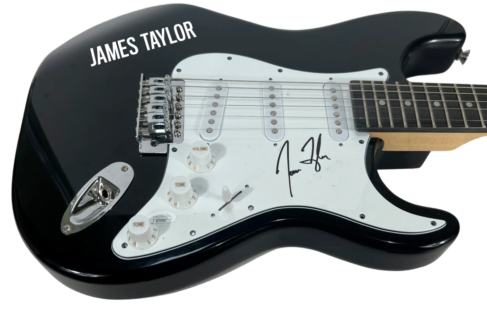 James Taylor Signed Autograph Electric Guitar Sweet Baby James Singer JSA COA