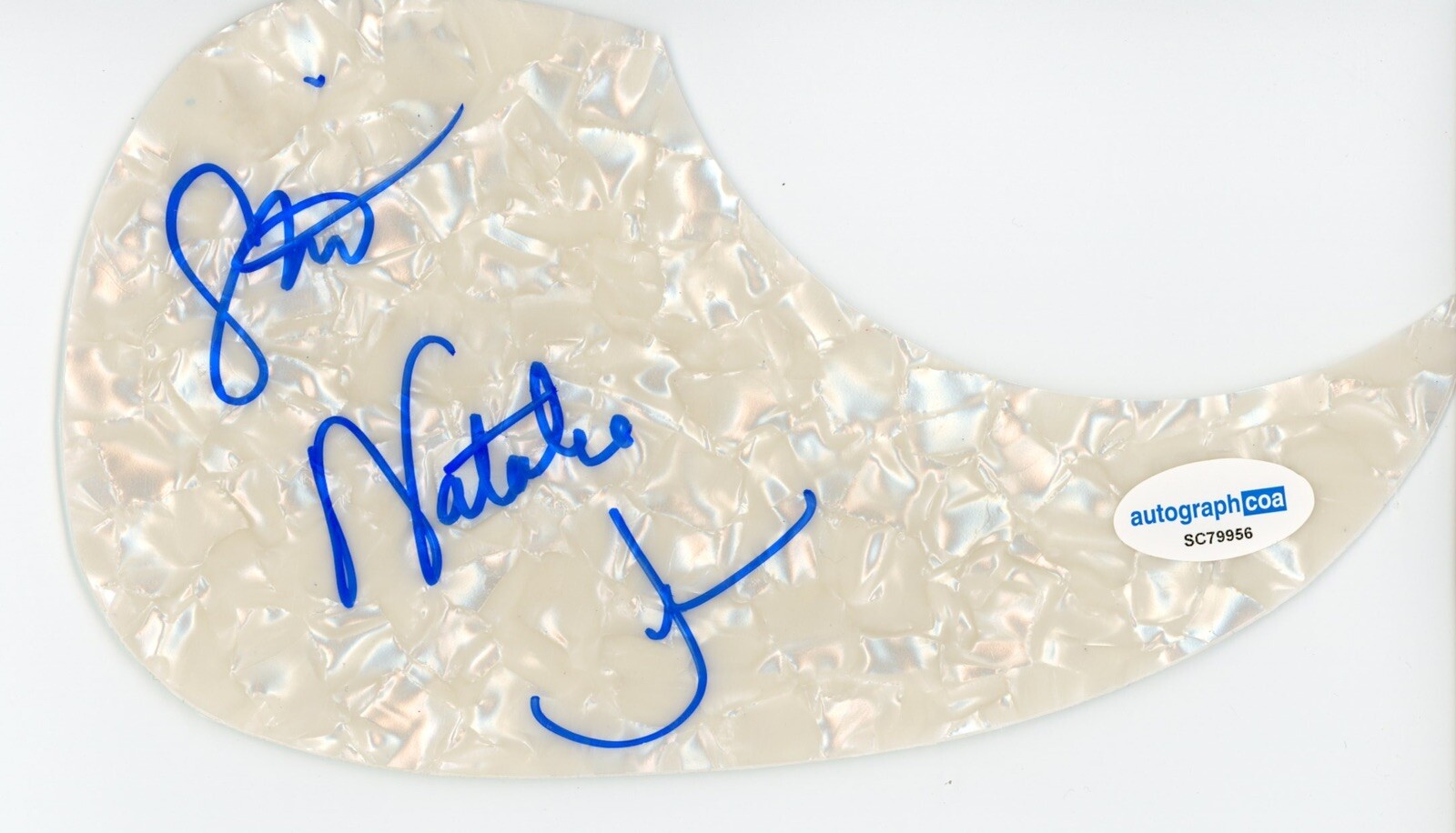 RUNAWAY JUNE SIGNED AUTOGRAPH ACOUSTIC GUITAR PICKGUARD ACOA COUNTRY MUSIC GROUP