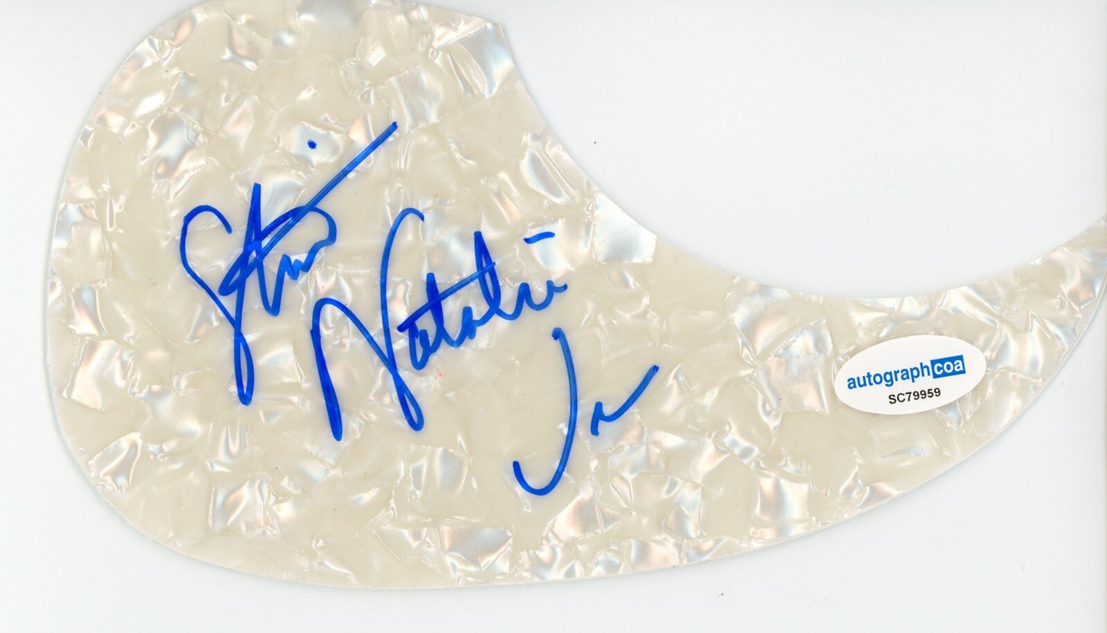 RUNAWAY JUNE SIGNED AUTOGRAPH ACOUSTIC GUITAR PICKGUARD ACOA COUNTRY MUSIC GROUP