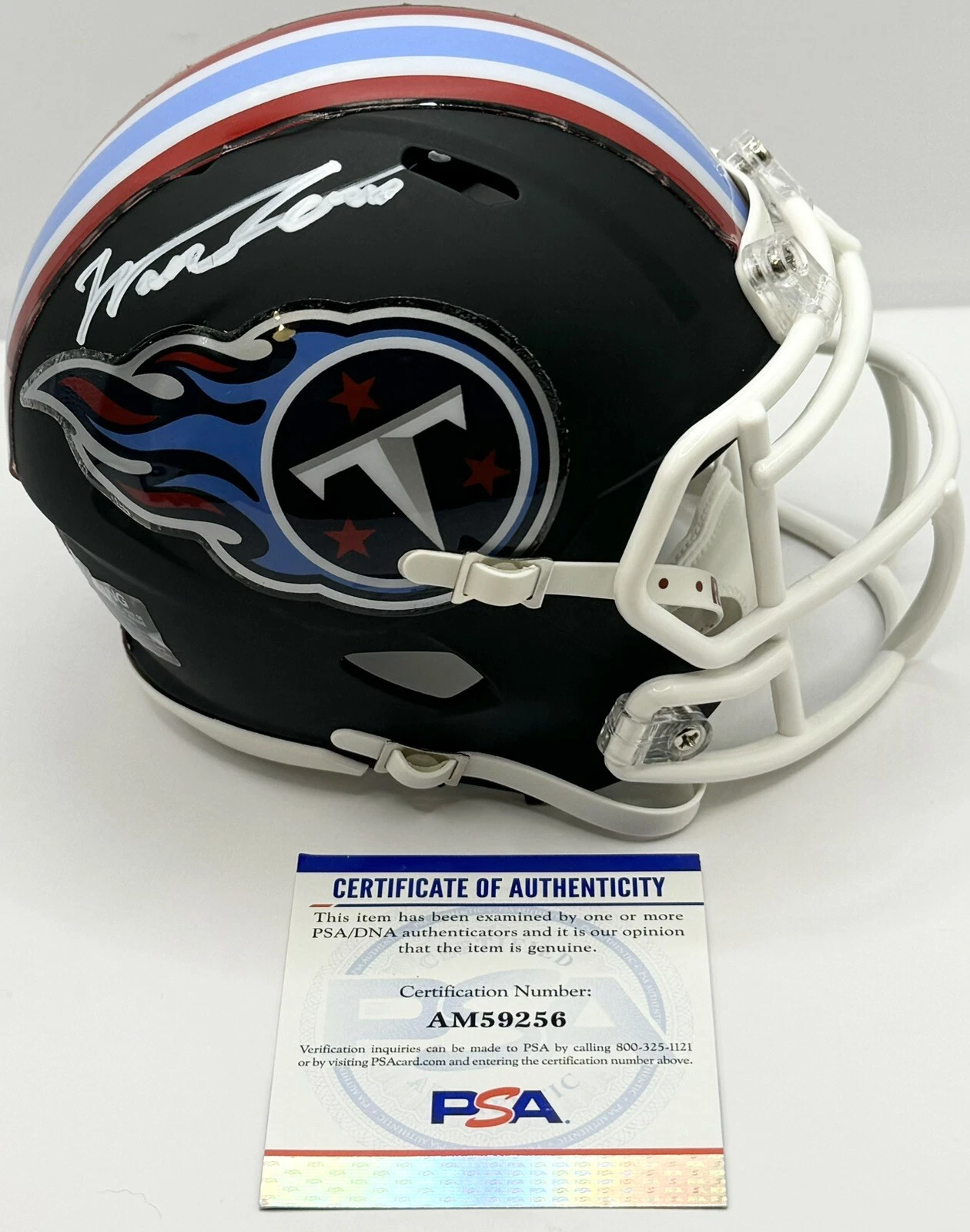 Will Levis Signed Autographed Tennessee Titans Custom Mini Helmet PSA/DNA