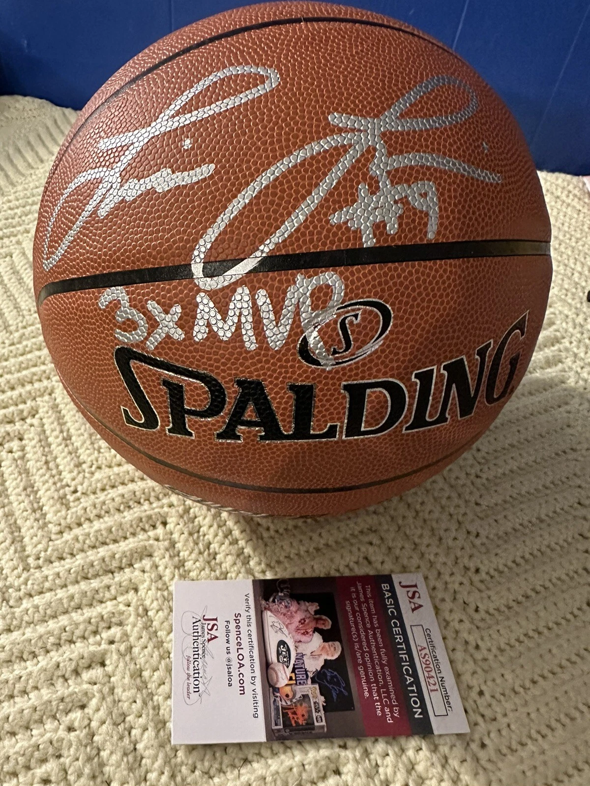 Lisa Leslie Signed Basketball JSA Authentication COA Autographed