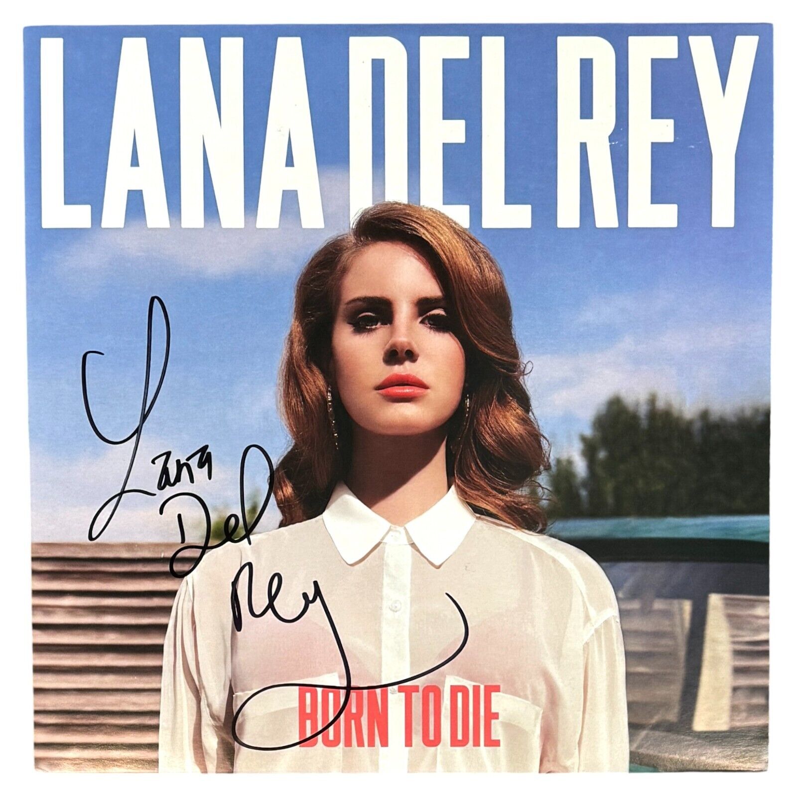 Lana Del Rey Signed Autograph BORN TO DIE Vinyl Record Album LP Beckett COA