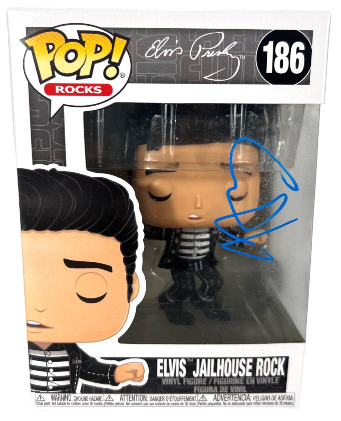 Austin Butler Signed Elvis Presley Jailhouse Rock #186 Funko Pop Movie ...