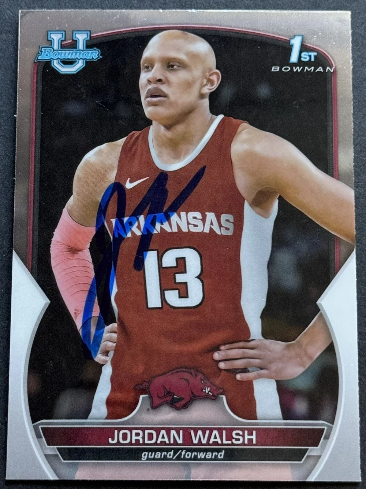 Jordan Walsh Signed Auto 2023-2024 Bowman U Chrome Rookie Card Celtics Beckett