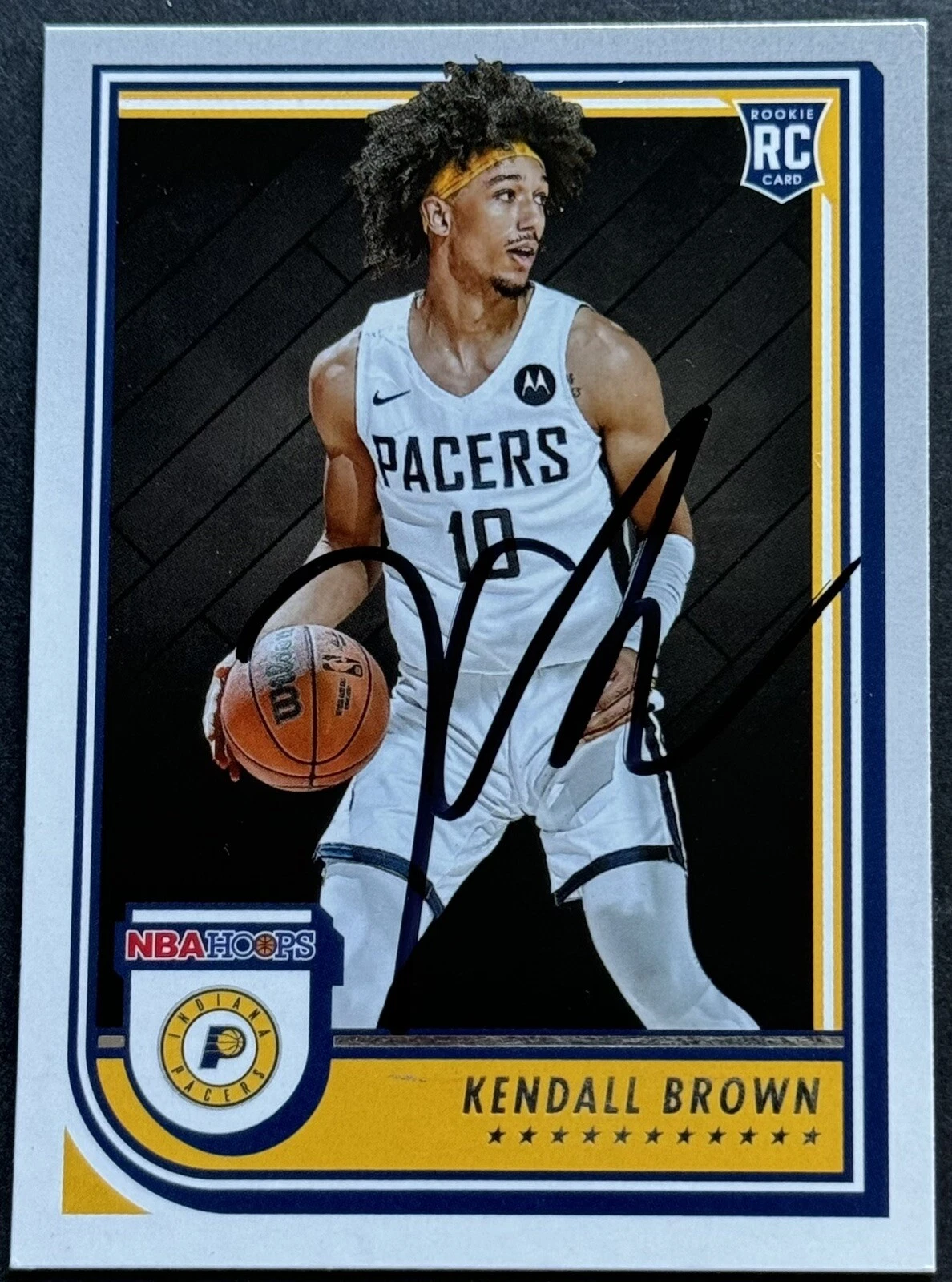 Kendall Brown Signed Autographed 2022-2023 Donruss Rookie Card Beckett COA