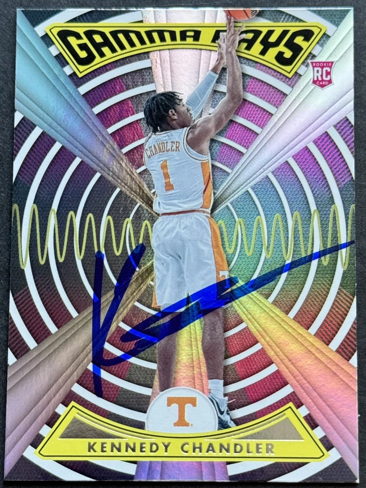 Kennedy Chandler Signed Auto 2022-2023 Chronicles  Rookie Card Beckett COA