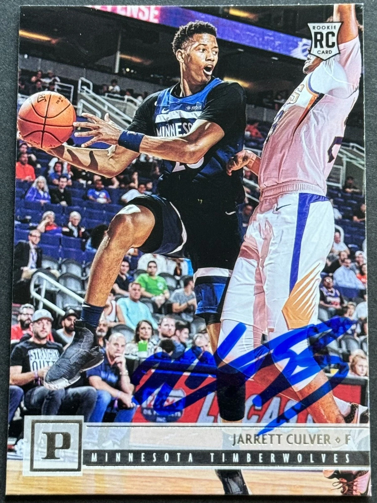 Jarrett Culver Signed Auto 2019-2020 Chronicles Panini Rookie Card Beckett COA