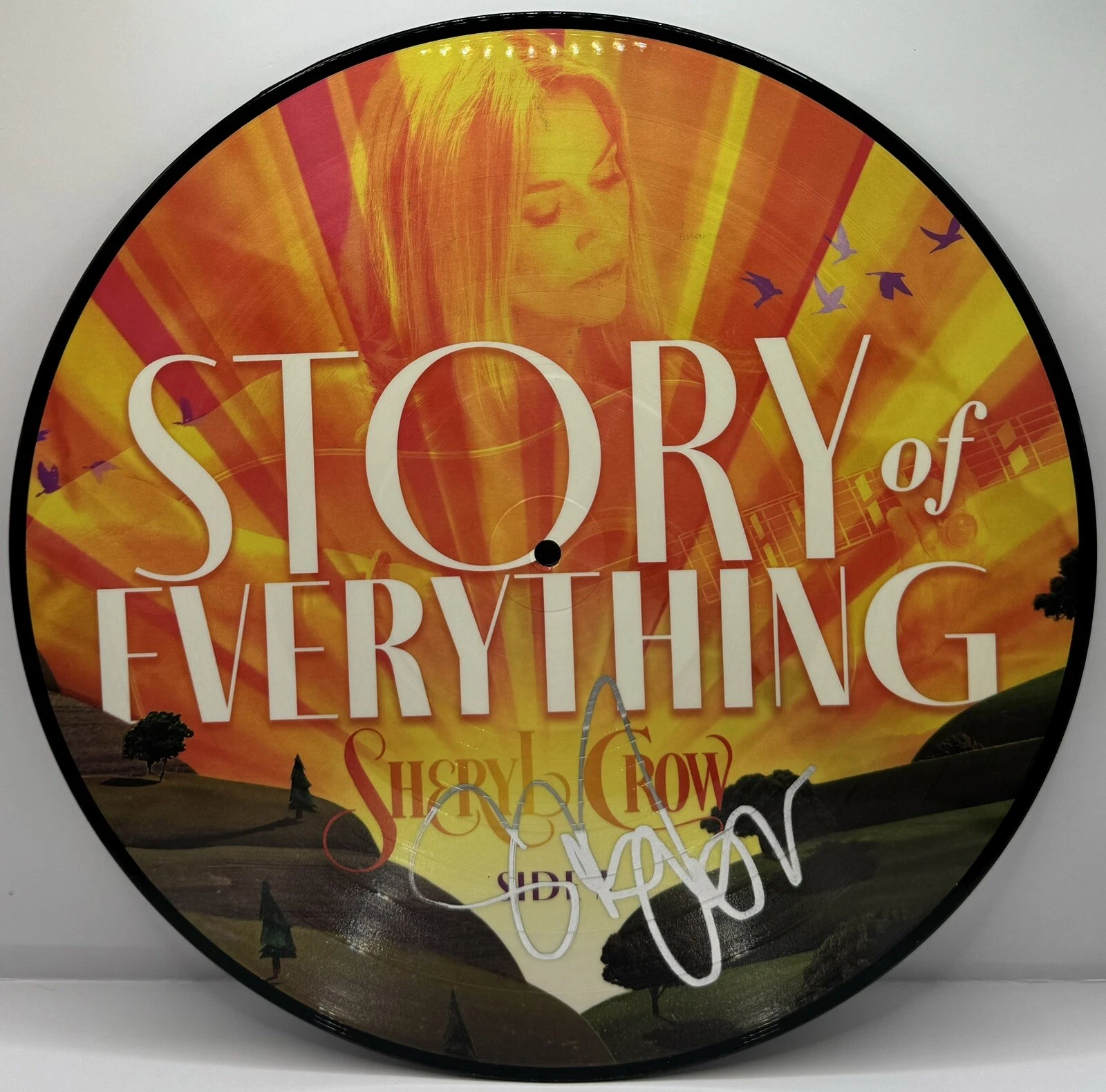 Sheryl Crow Signed Autographed Story Of Everything Vinyl Beckett COA