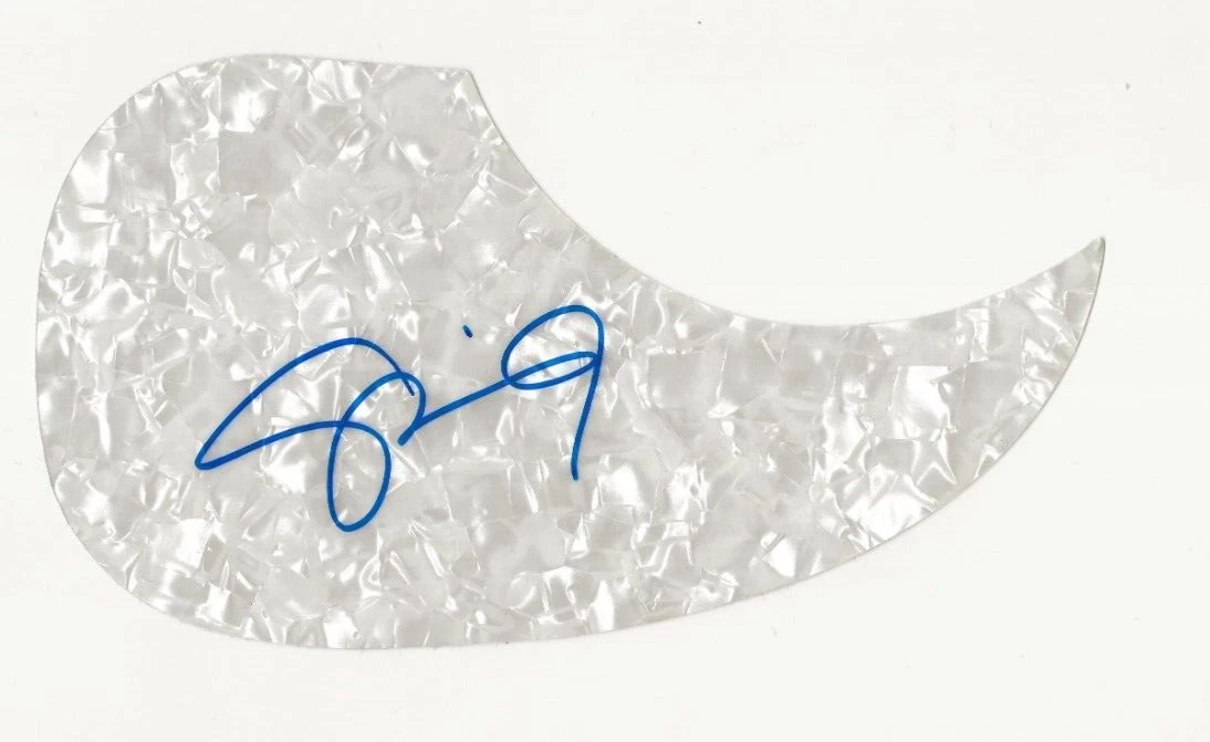 Shawn Colvin REAL hand SIGNED Acoustic Guitar Pickguard COA Autographed