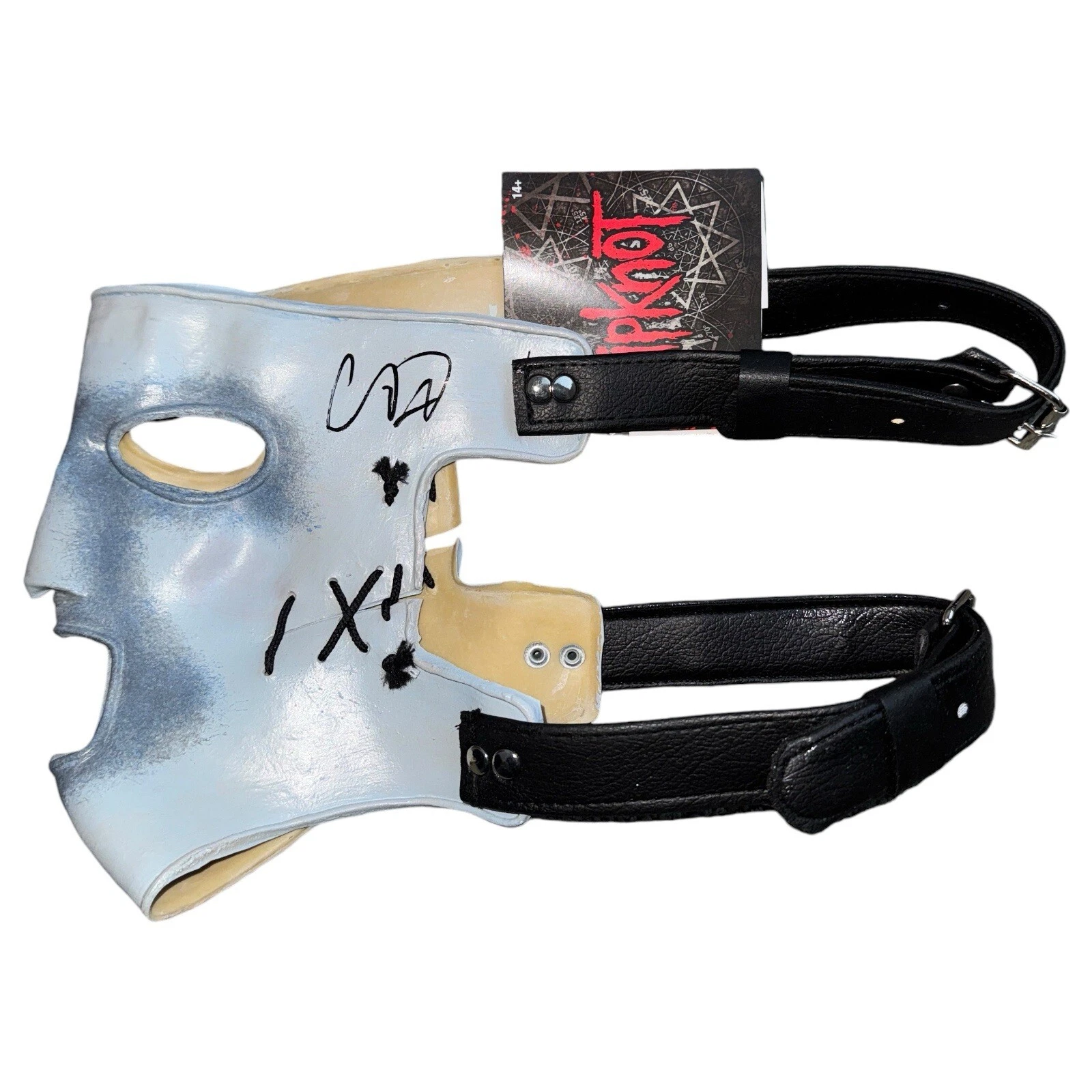 Corey Taylor Signed Autographed Slipknot Mask Wanyk Proof Beckett Witness COA