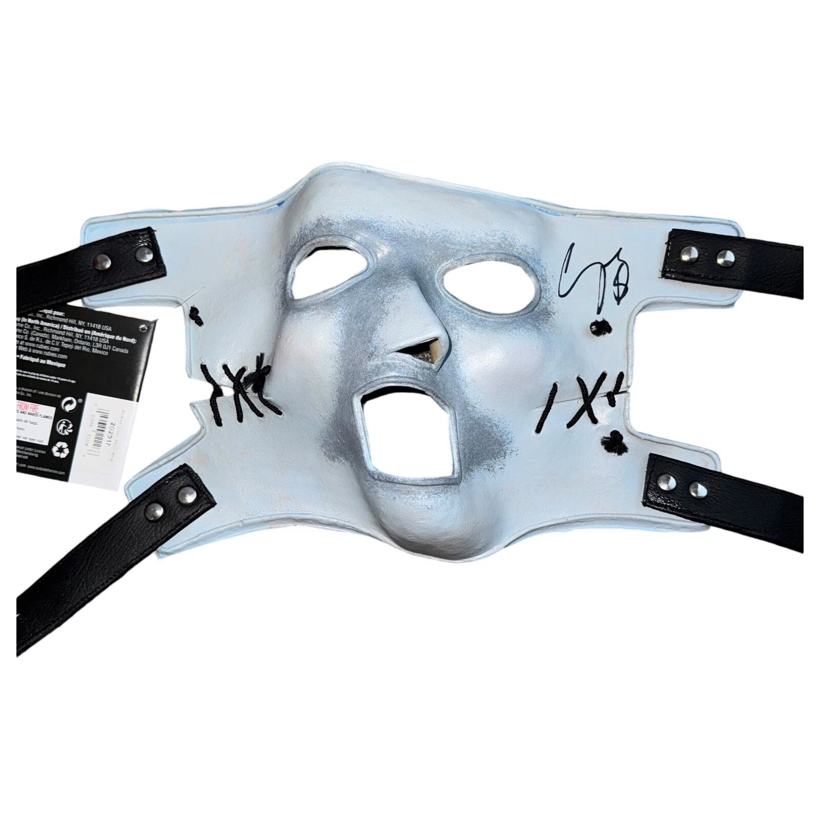 Corey Taylor Signed Autographed Slipknot Mask WANYK Proof Beckett Witness COA