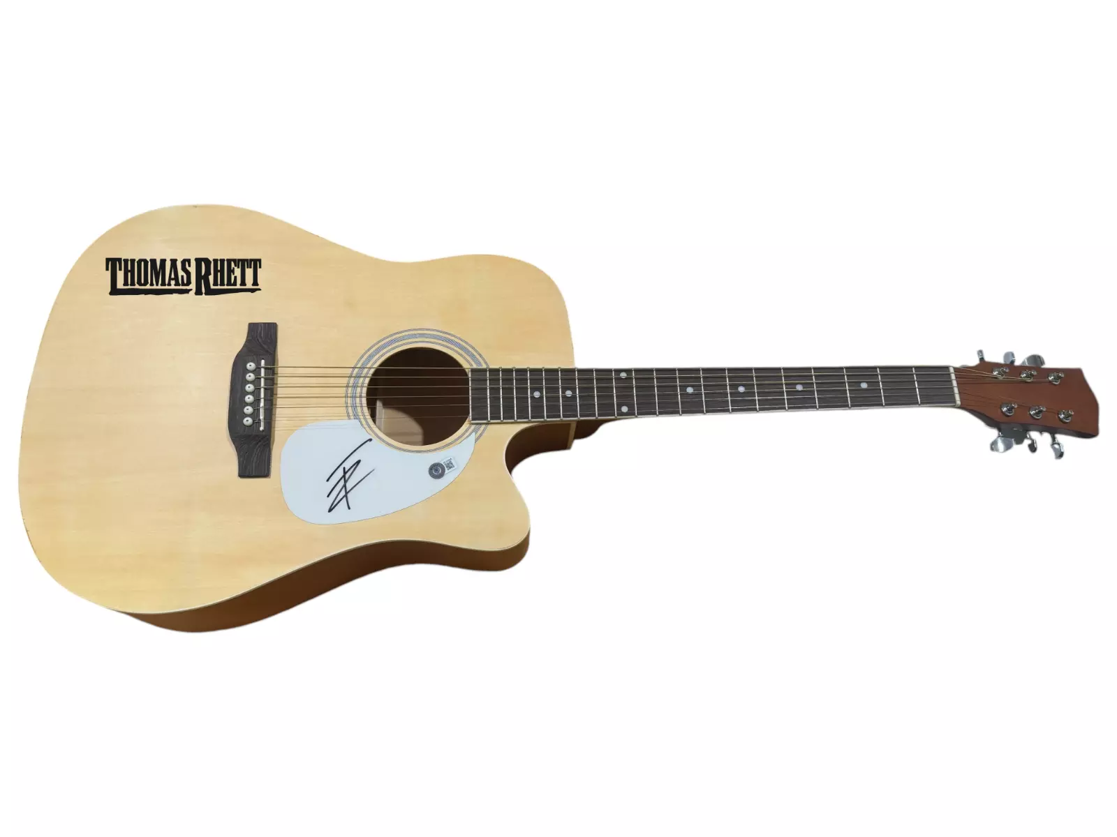 Thomas Rhett Signed Autograph Acoustic Guitar Full Size Country Star Beckett COA