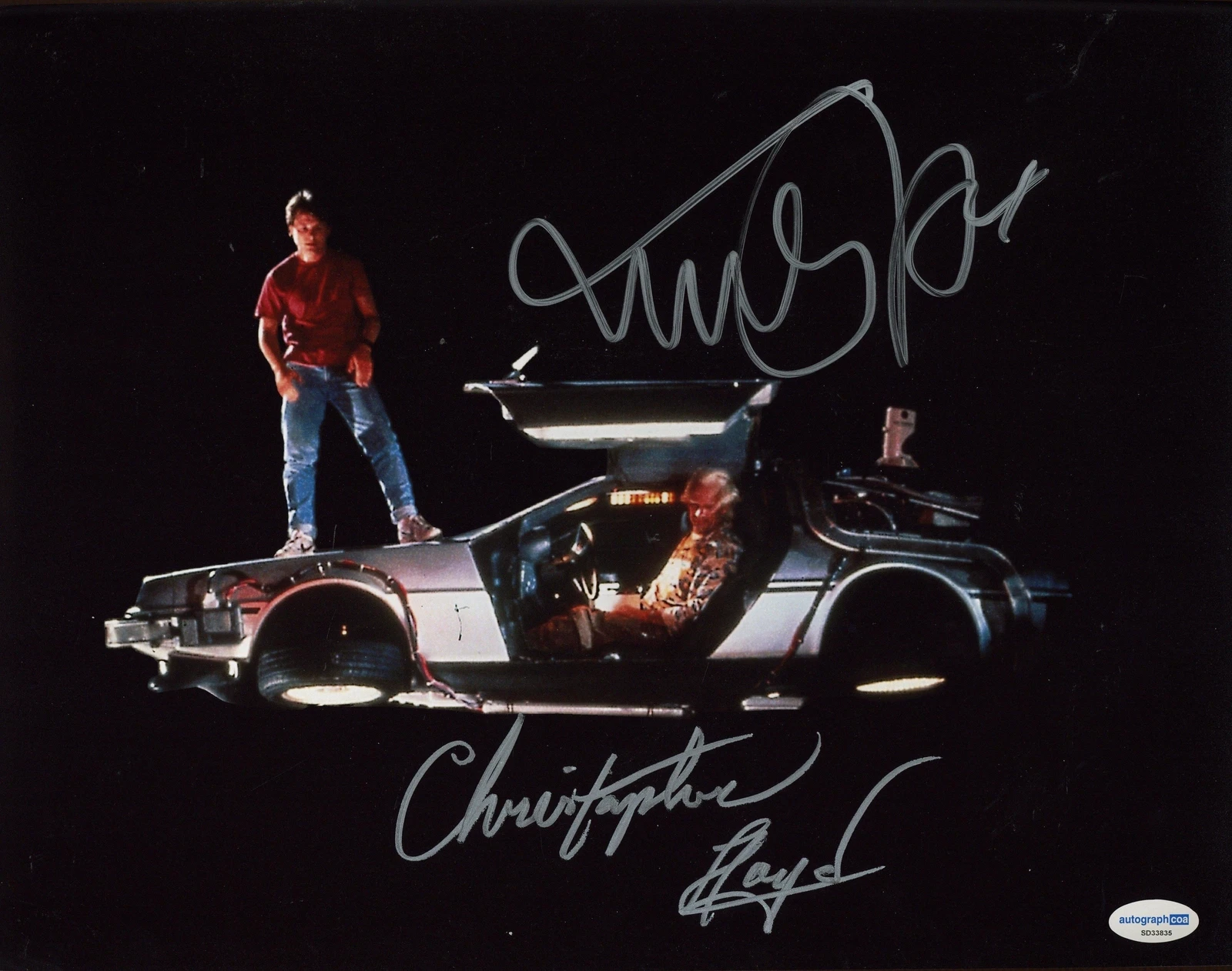 Michael J. Fox & Christopher Lloyd 