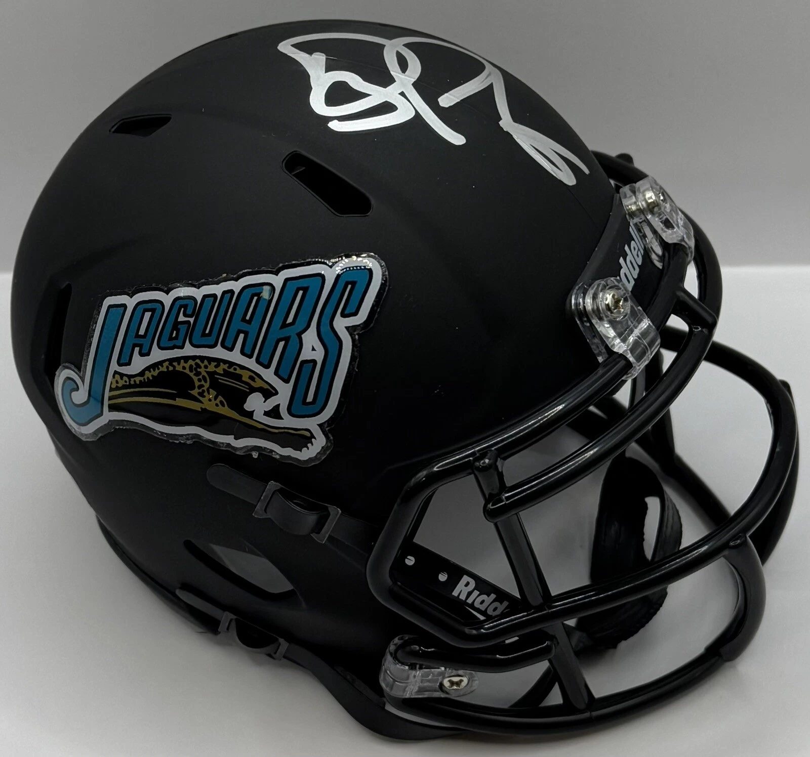 Doug Pederson Signed Autographed Jacksonville Jaguars Black Mini Helmet PSA/DNA