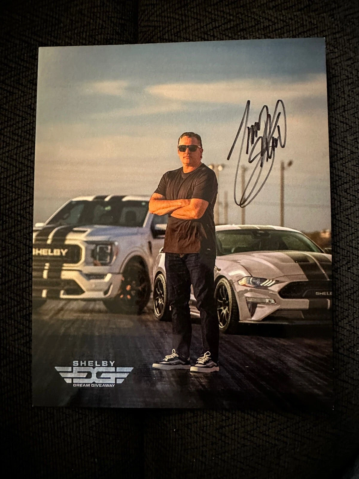 Tony Stewart Signed Promo Hero Card 2024 NHRA Drag Racing Rare PRI Only