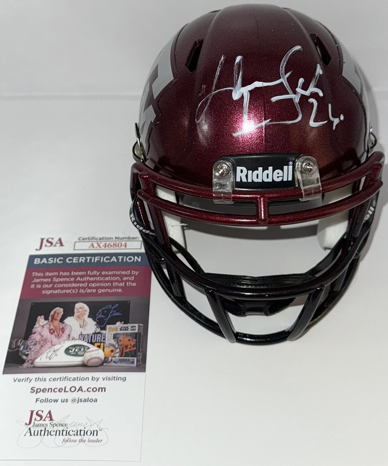 Kevin Smith Signed Autographed Texas A&M Aggies Mini Helmet JSA COA