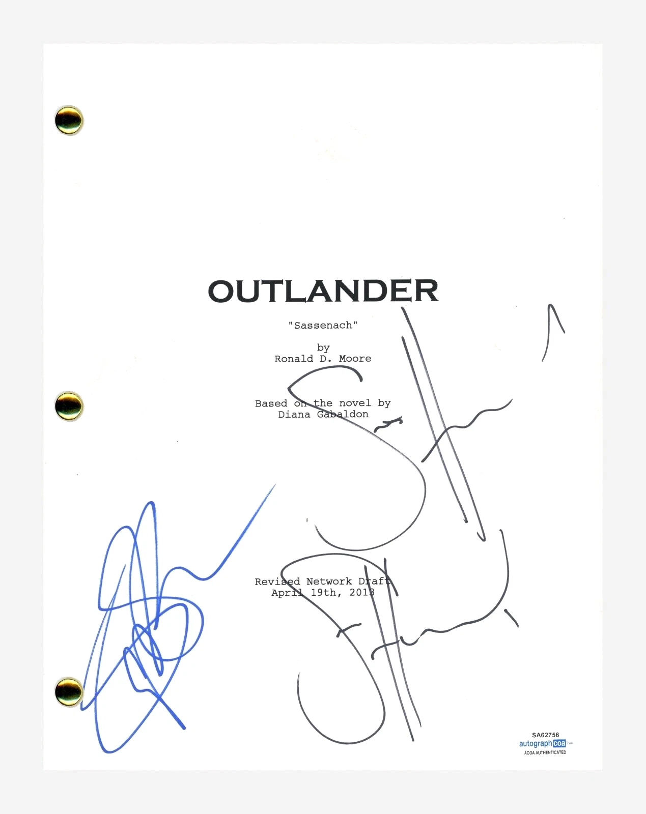 Sam Heughan & Sophie Skelton 