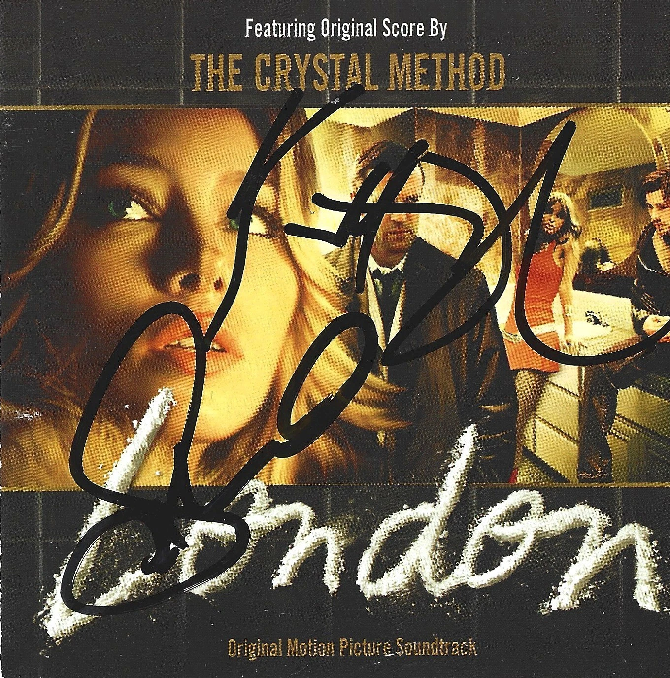 The Crystal Method SIGNED London Soundtrack CD Cover #1 COA Autographed by both