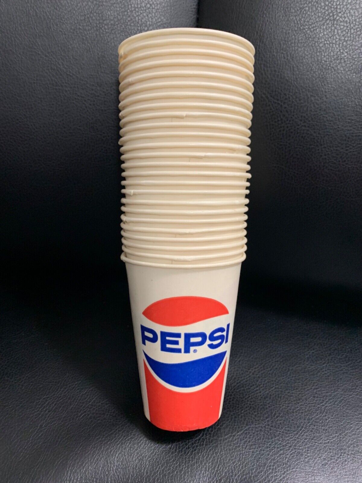 PEPSI VINTAGE 7 OZ WAX CUPS    LOT OF 25   NEVER BEEN USED     AMAZING CONDITION