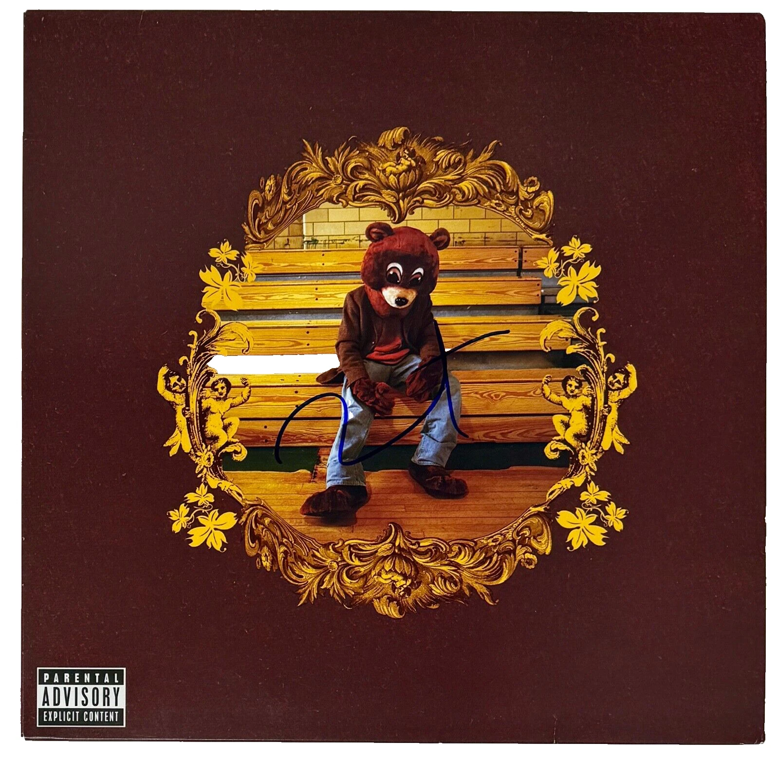 Kanye West Signed Autograph The College Dropout Vinyl Record Album ACOA COA