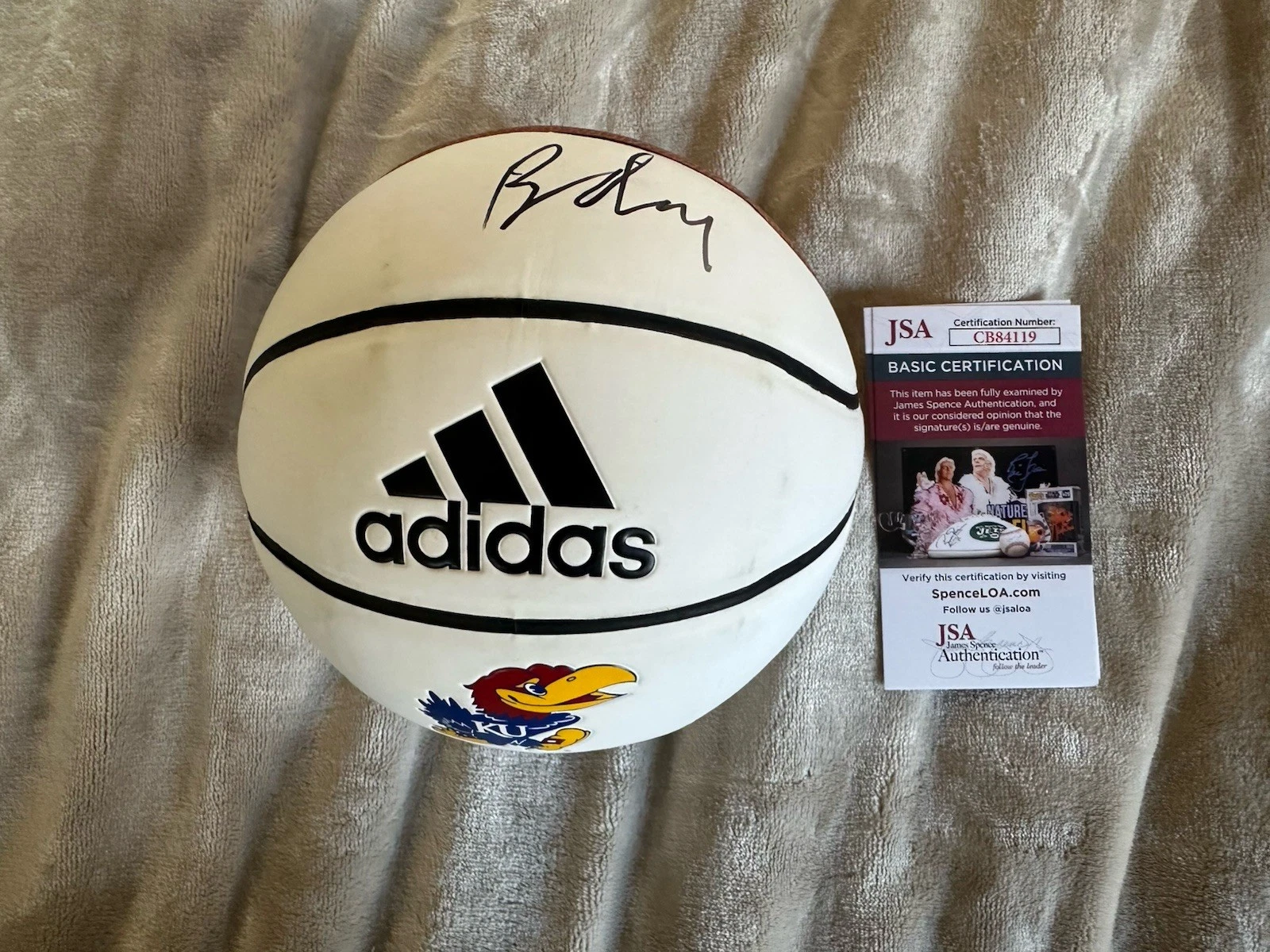 Bill Self Signed Mini Basketball JSA COA Authentication Autographed Kansas